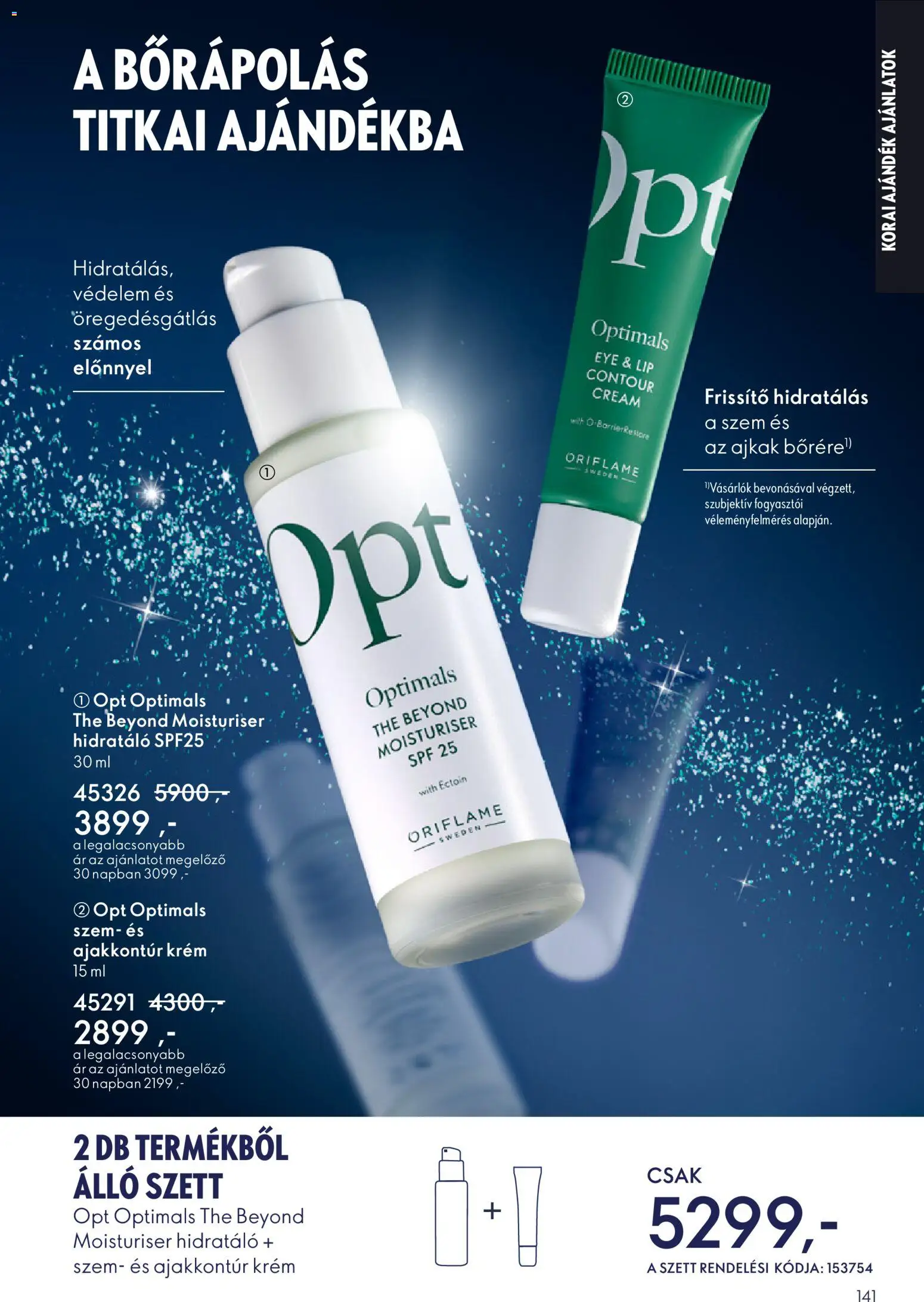 Oriflame akciós ujság - amely érvényes a következő dátumtól: 22.10.2025 | Oldal: 141