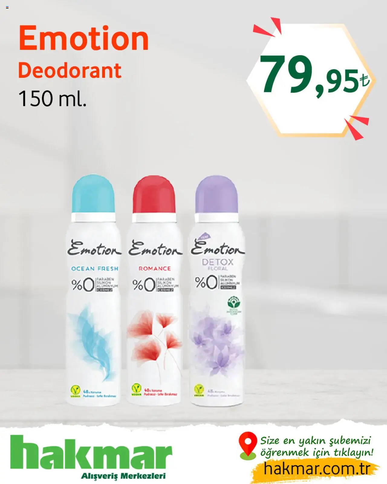 Hakmar Katalog - 25.08.2025 tarihinden itibaren geçerlidir | Sayfa: 3 | Ürünler: Deodorant