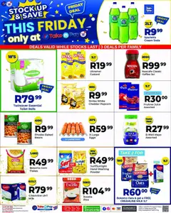 Preview of Take n Pay specials valid from 01.08.2025