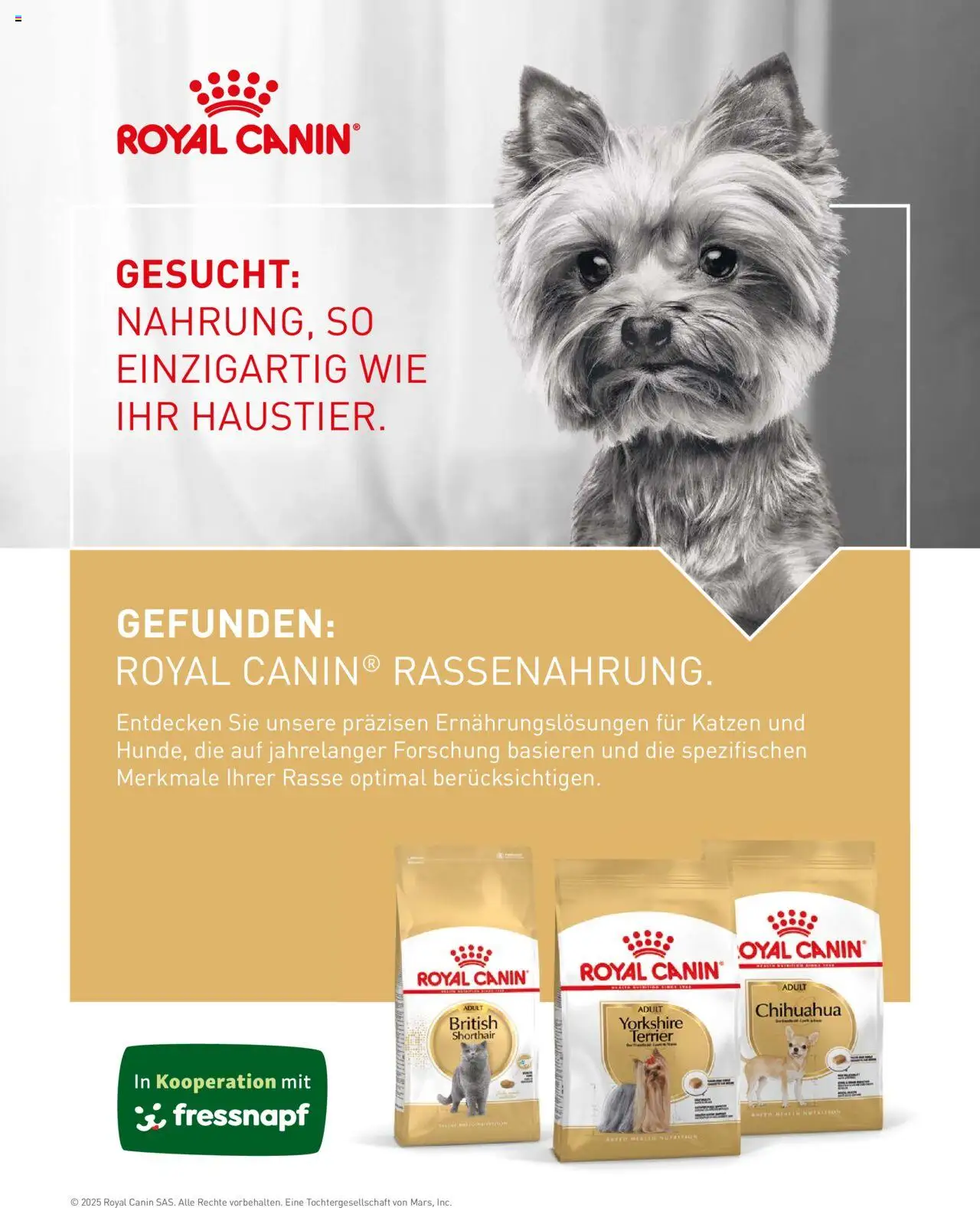 Fressnapf Magazin – gültig ab 01.09.2025 | Seite: 33 | Produkte: Mars