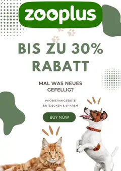 Zooplus Prospekt 	 gültig ab dem 04.08.2025