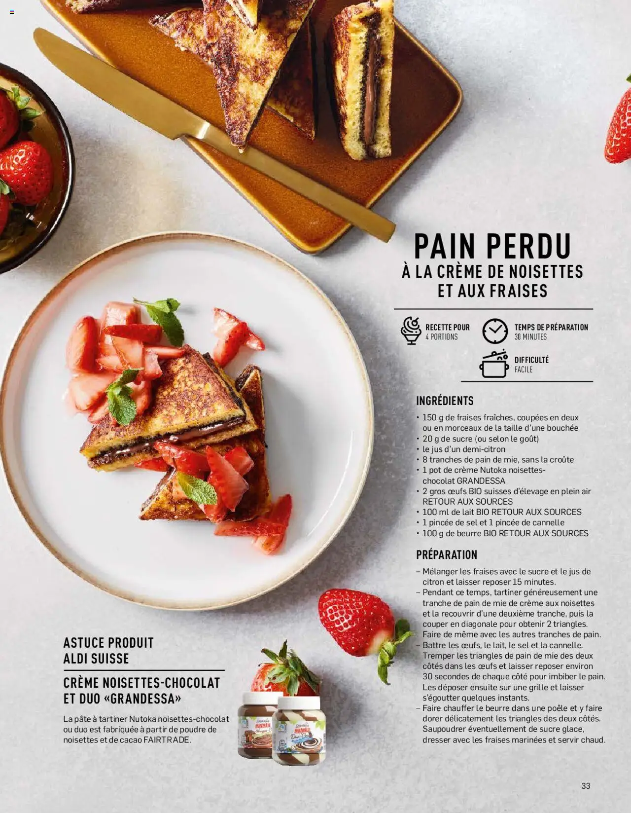 Aldi Aktuelle Fruhlings - Inspiration FR ab 07.04.2025 | Seite: 33 | Produkte: Creme