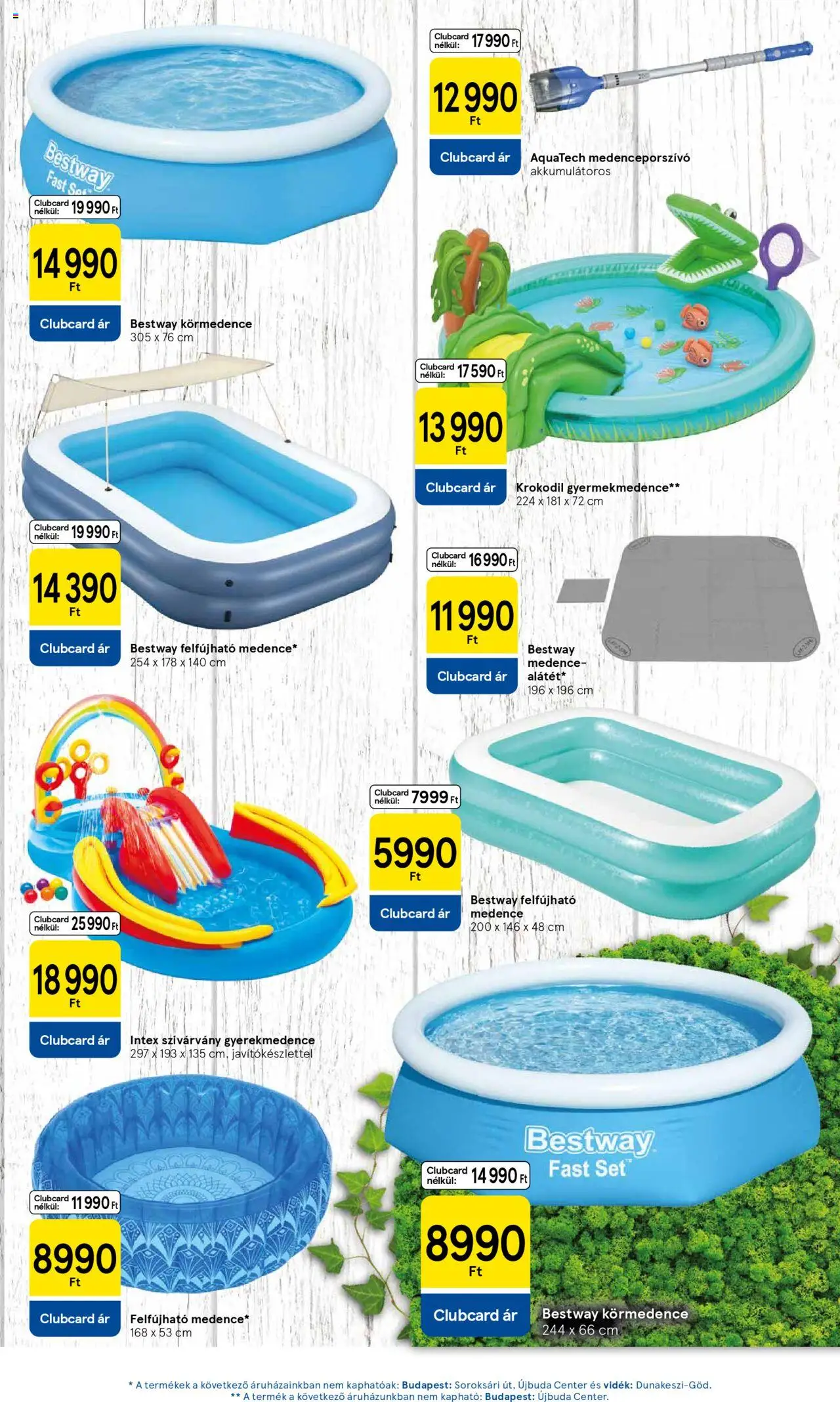 Tesco akciós ujság - amely érvényes a következő dátumtól: 26.06.2025 | Oldal: 13 | Termékek: Medence