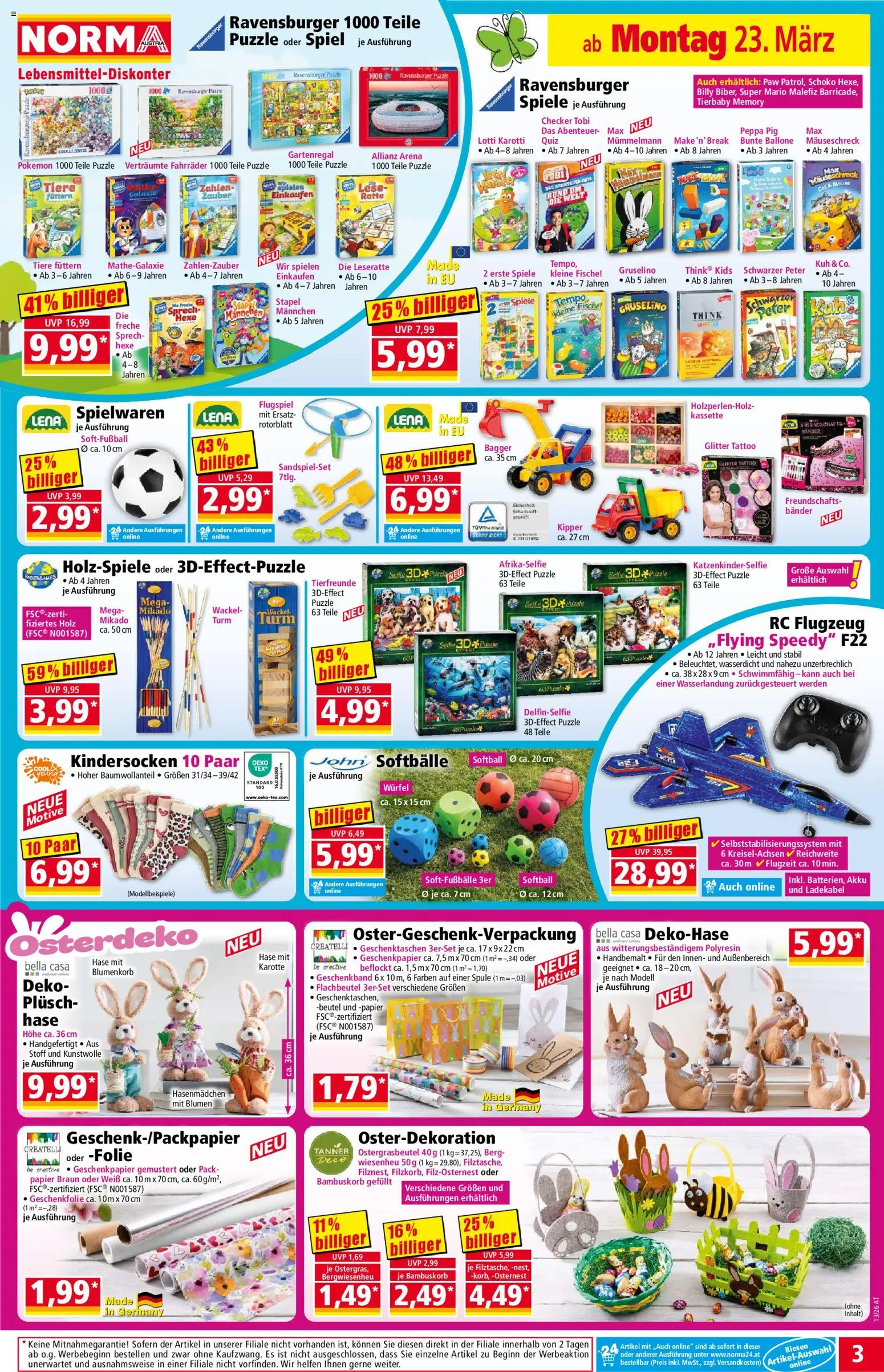 Die besten Angebote | Norma Flugblatt ab 23.03.2026 | - Jetzt stöbern! | Austria