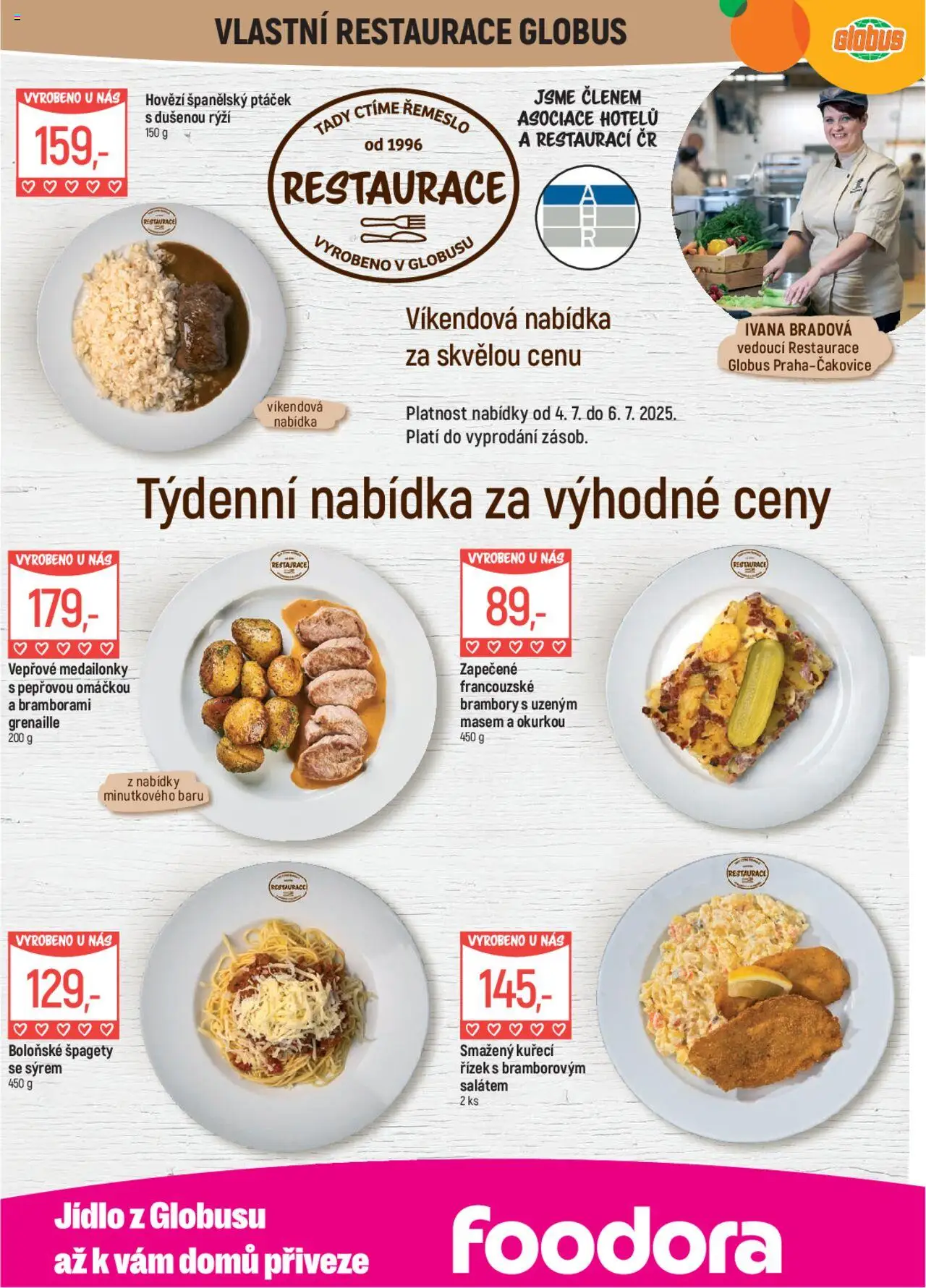 Globus leták od 02.07.2025 | Strana: 8 | Produkty: Hovězí, Globus, Špagety, Rýži