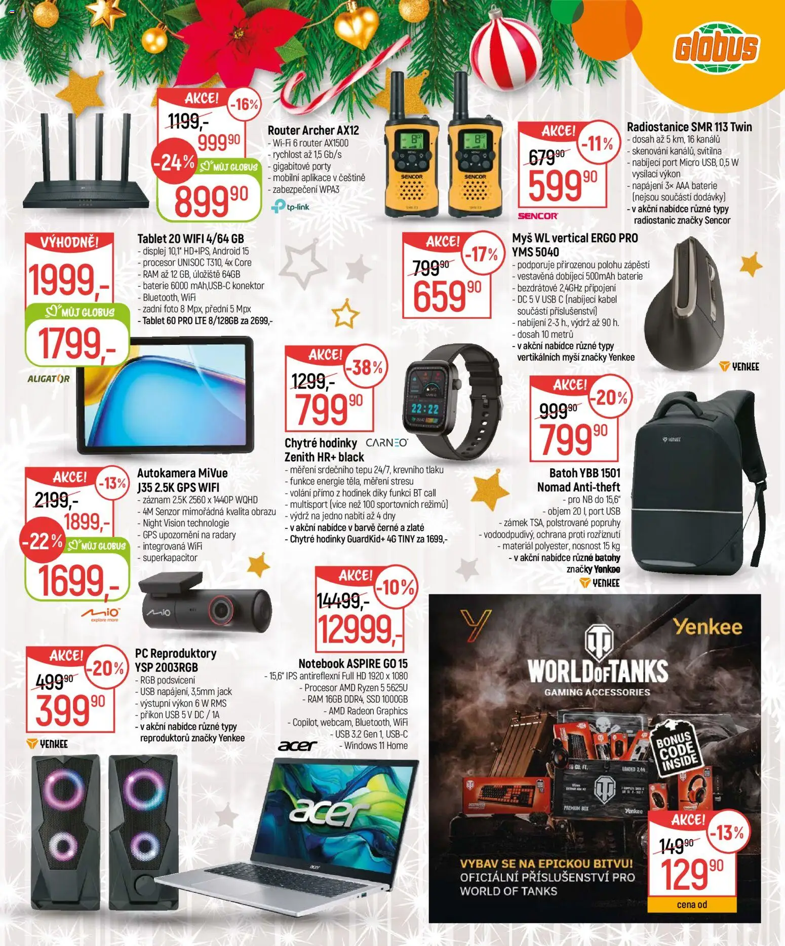 Globus leták - Skvělé dárky od 26.11.2025 | Strana: 17