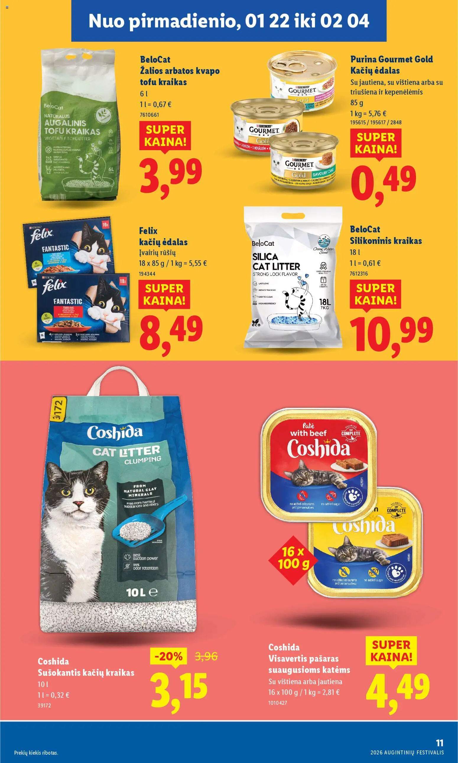 LIDL akcijos nuo 22.01.2026 | Puslapis: 11