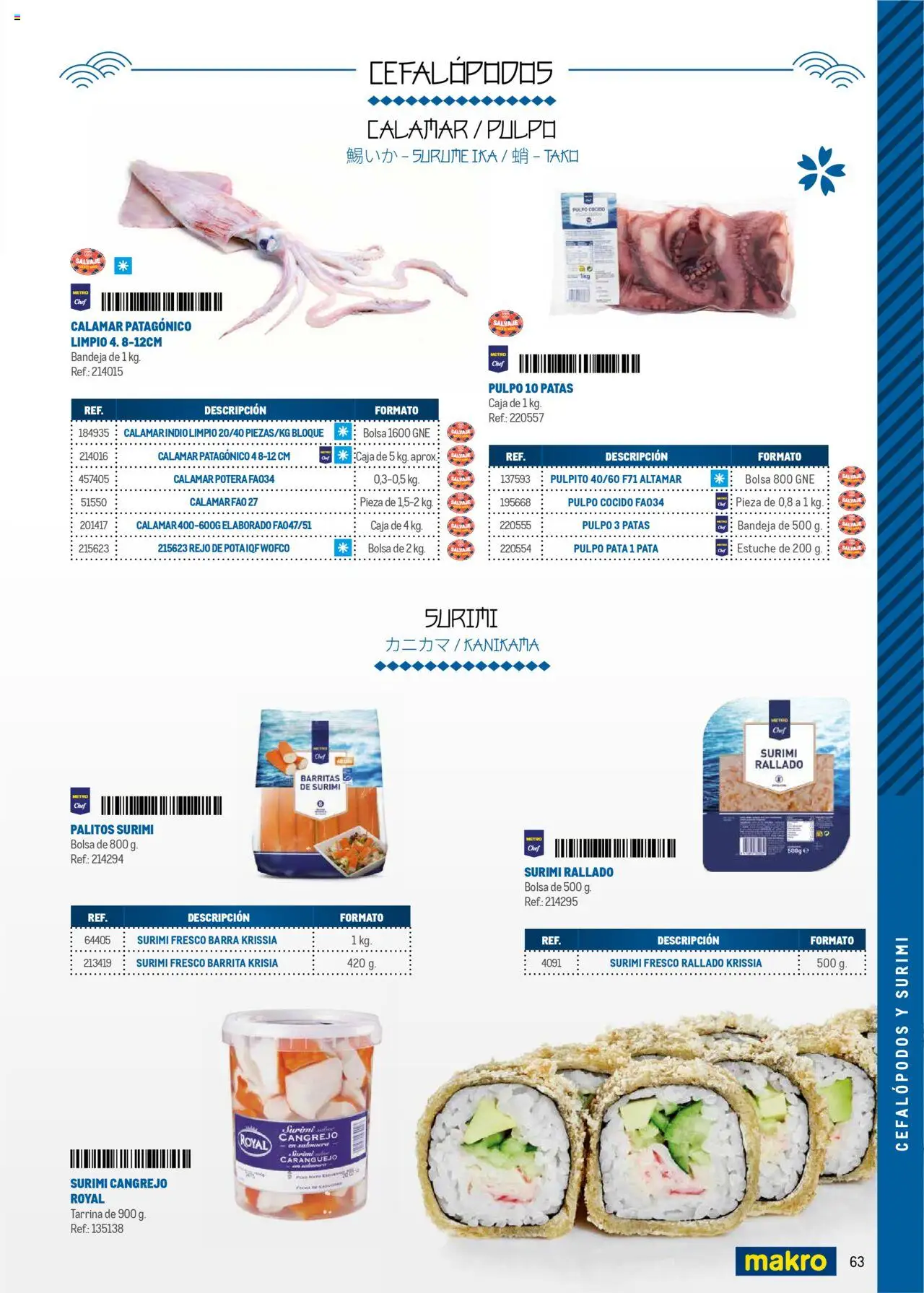 Makro - Cocina fusión asiática Canarias │ válido desde el 04.06.2025 | Página: 63 | Productos: Bolsa, Bandeja, Caja