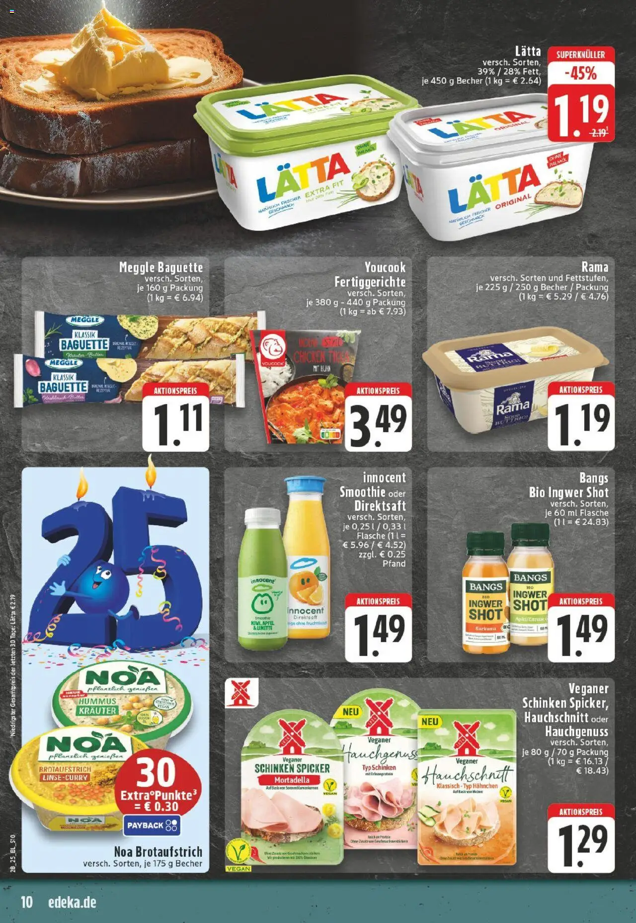 Edeka prospekt Dortmund	 - gültig ab dem 06.07.2025 | Seite: 10 | Produkte: Hahnchen, Youcook, Äpfel, Schinken