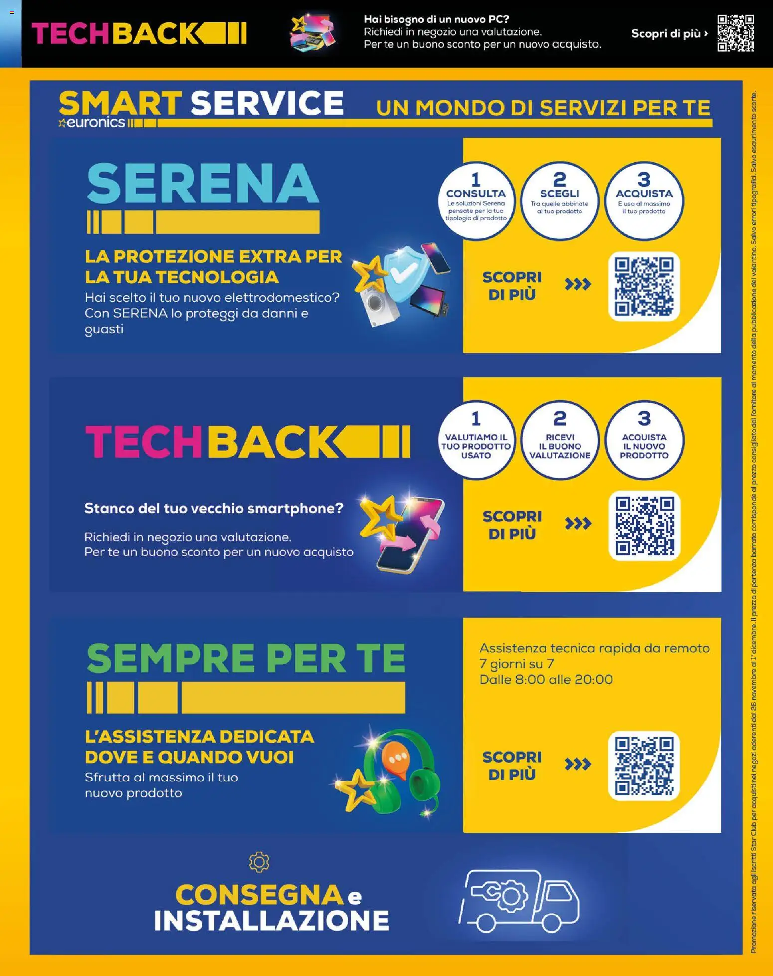Volantino Euronics del 26.11.2025 | Pagina: 25 | Prodotti: Tè, Smartphone, PC
