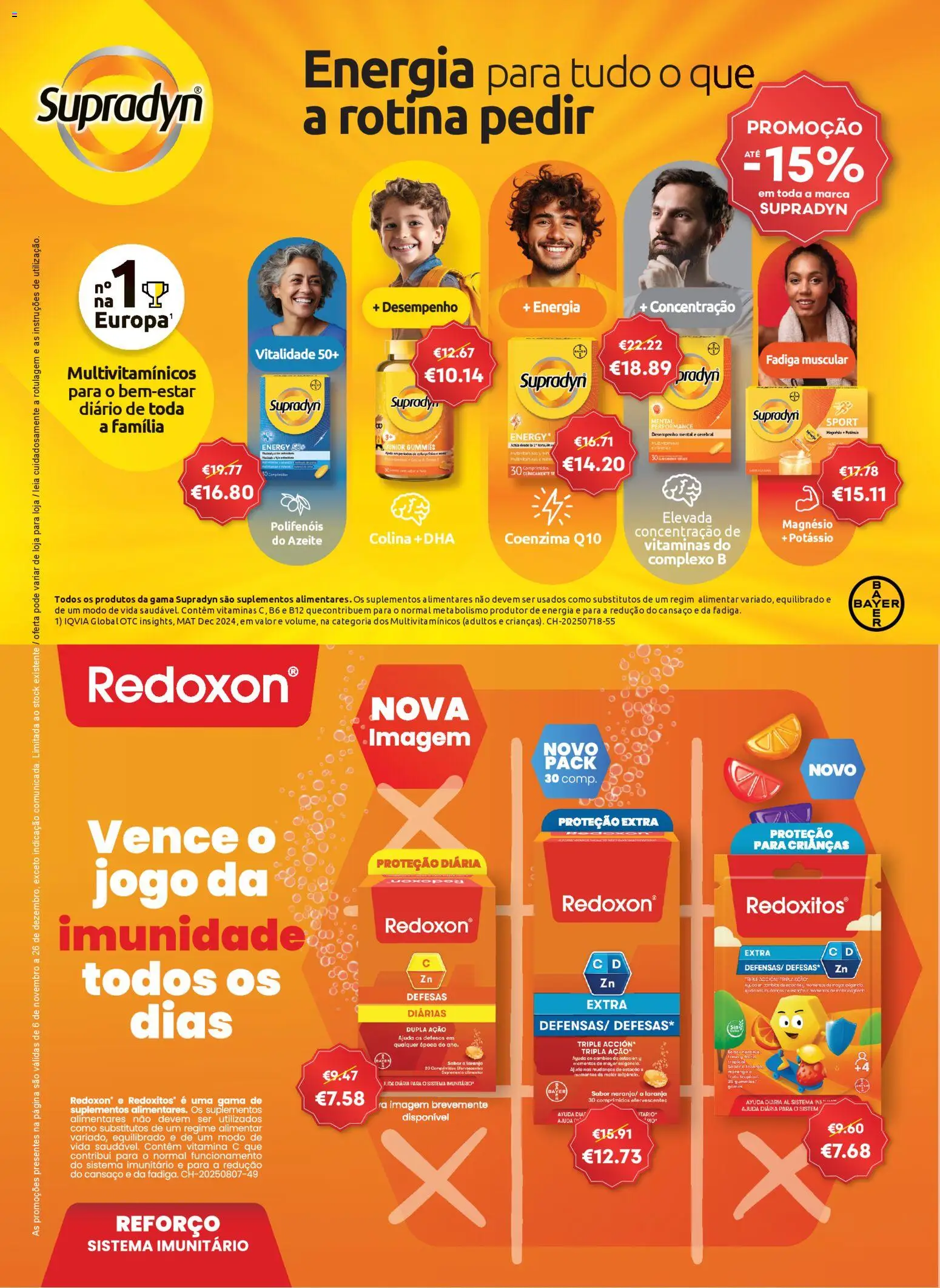 Auchan - Vem aí o Natal │ válido de 06.11.2025 | Página: 48 | Produtos: Azeite, Vitamina c
