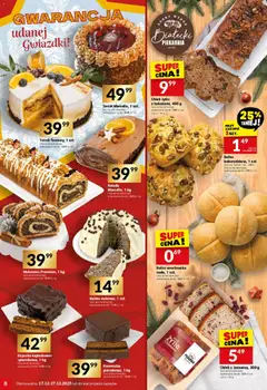 Pogląd oferty "Twój Market Gazetka" - ważna od 17.12.2025 | Strona: 8 | Produkty: Chleb żytni, Piekarnia, Żurawina, Chleb