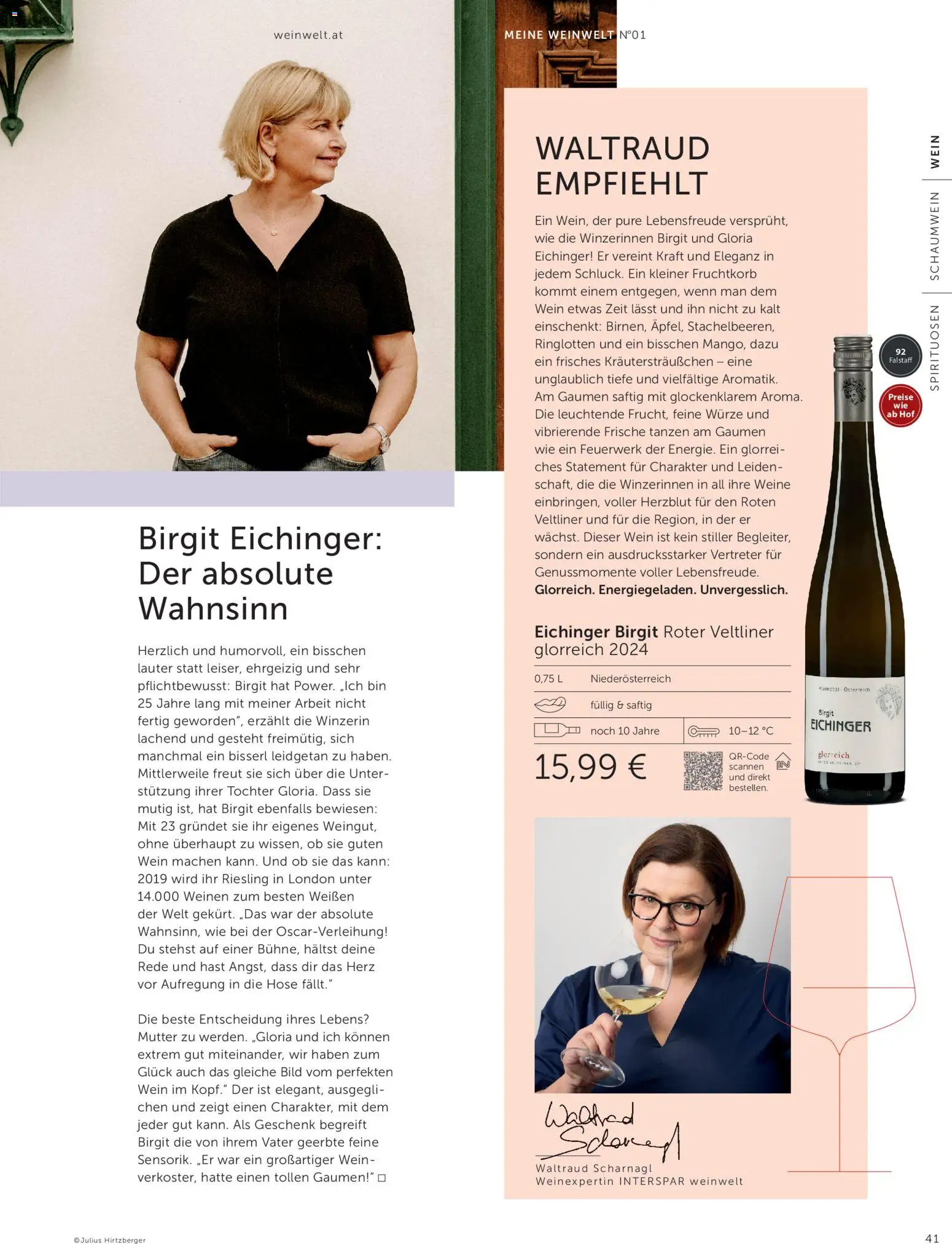Interspar Meine Weinwelt Frühling 2026 gültig ab 05.03.2026 | Seite: 41 | Produkte: Hose, Wein