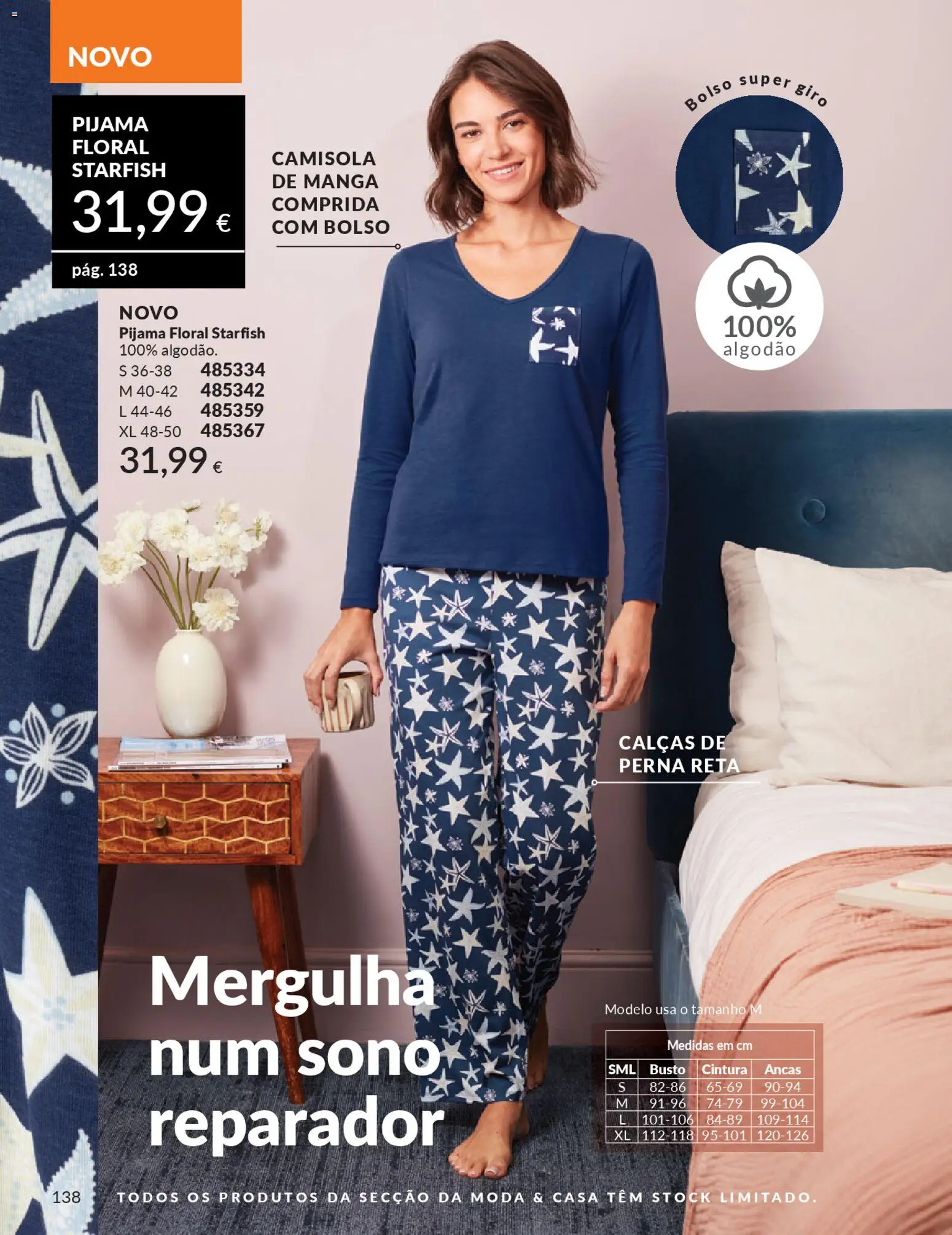 Catálogo Avon Campanha 2 │ válido de 01.02.2026 | Página: 148 | Produtos: Algodão, Calças, Camisola