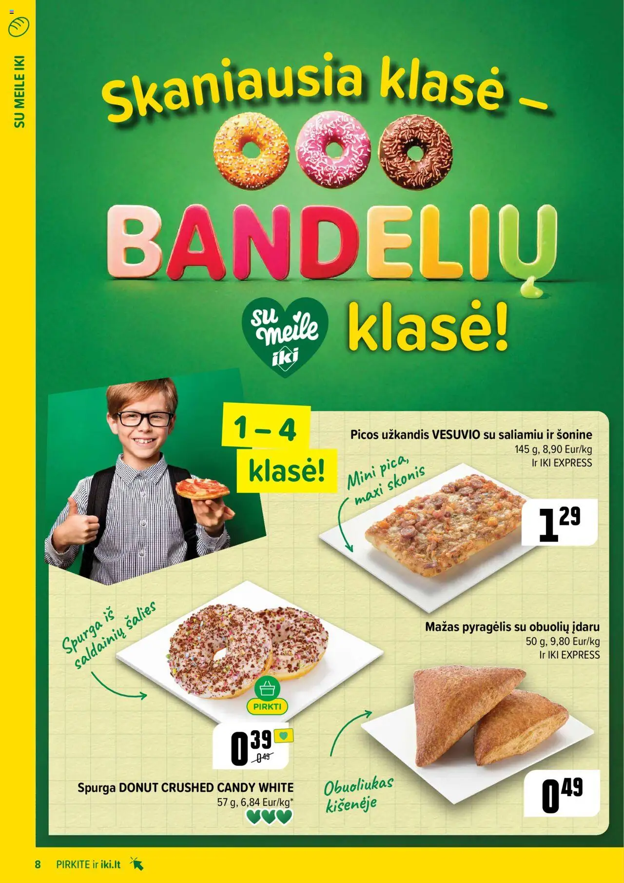 IKI akcijos nuo 08.09.2025 | Puslapis: 8 | Prekių: Spurga