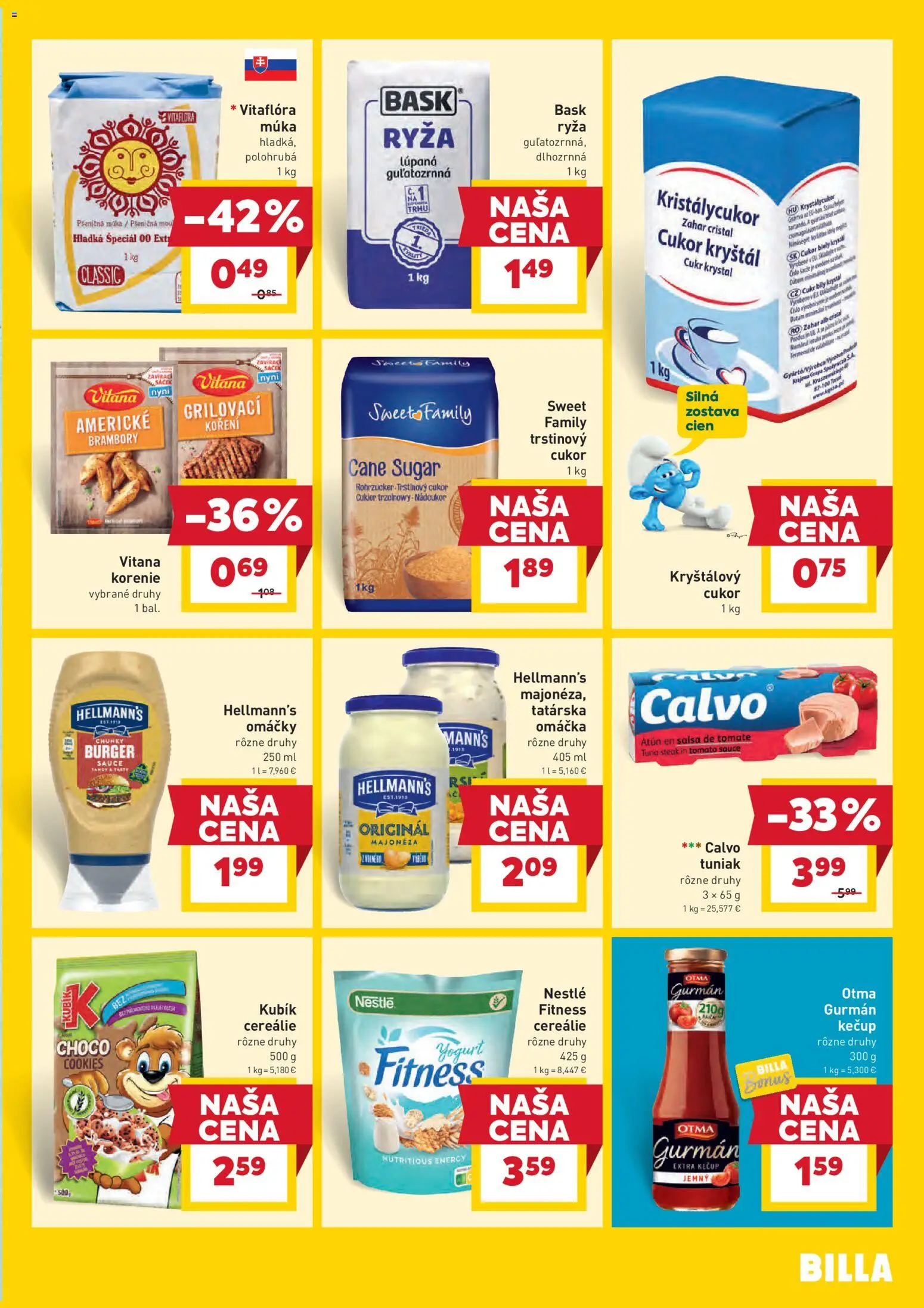 Nové Billa akcie – leták je platný od 14.01.2026 | Strana: 17 | Produkty: Ryža, Cereálie, Korenie, Omáčka