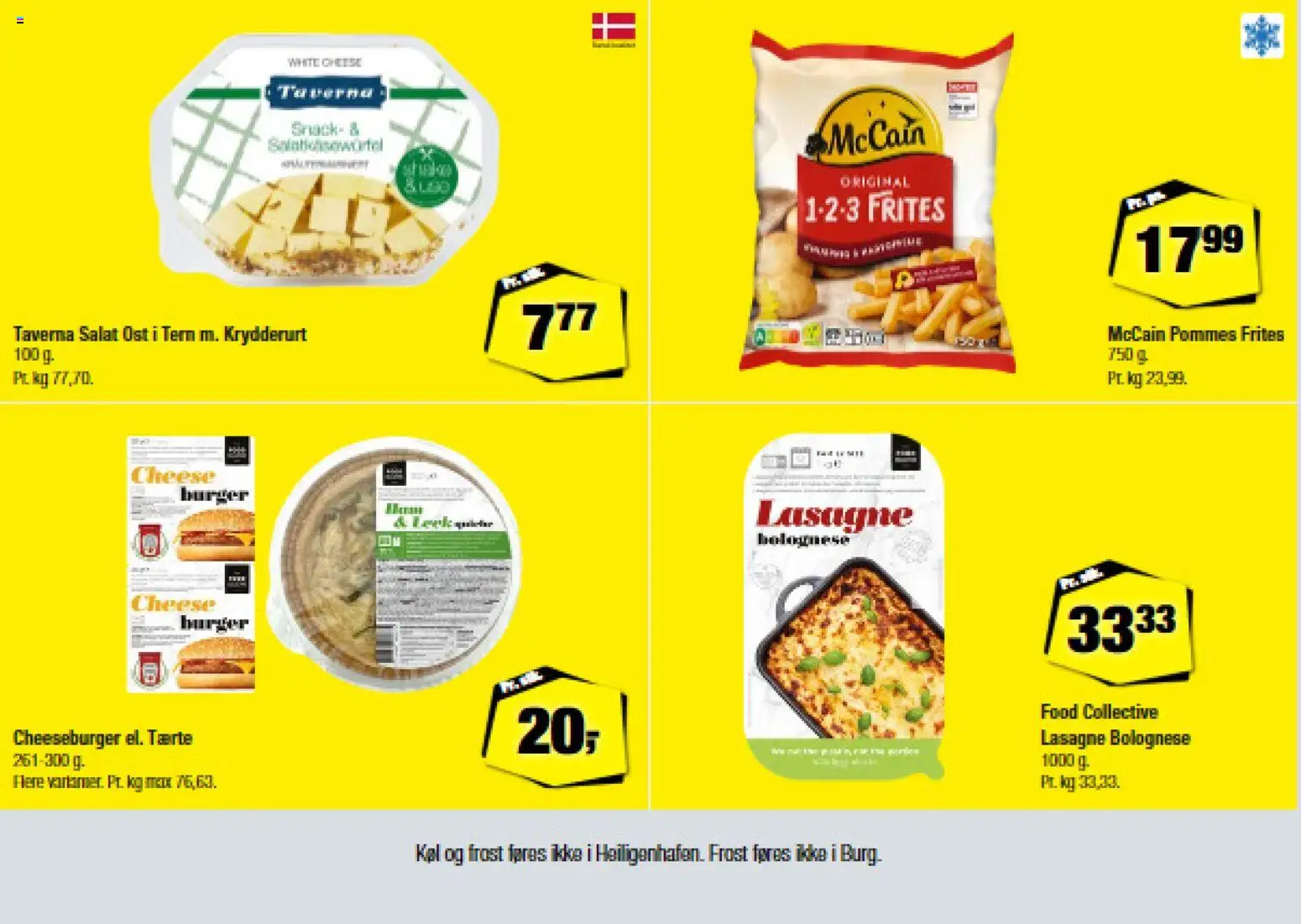 Calle tilbudsavis – gyldig fra 18.03.2026 | Side: 3 | Produkter: Ost, Pommes frites, Salat, Carpete