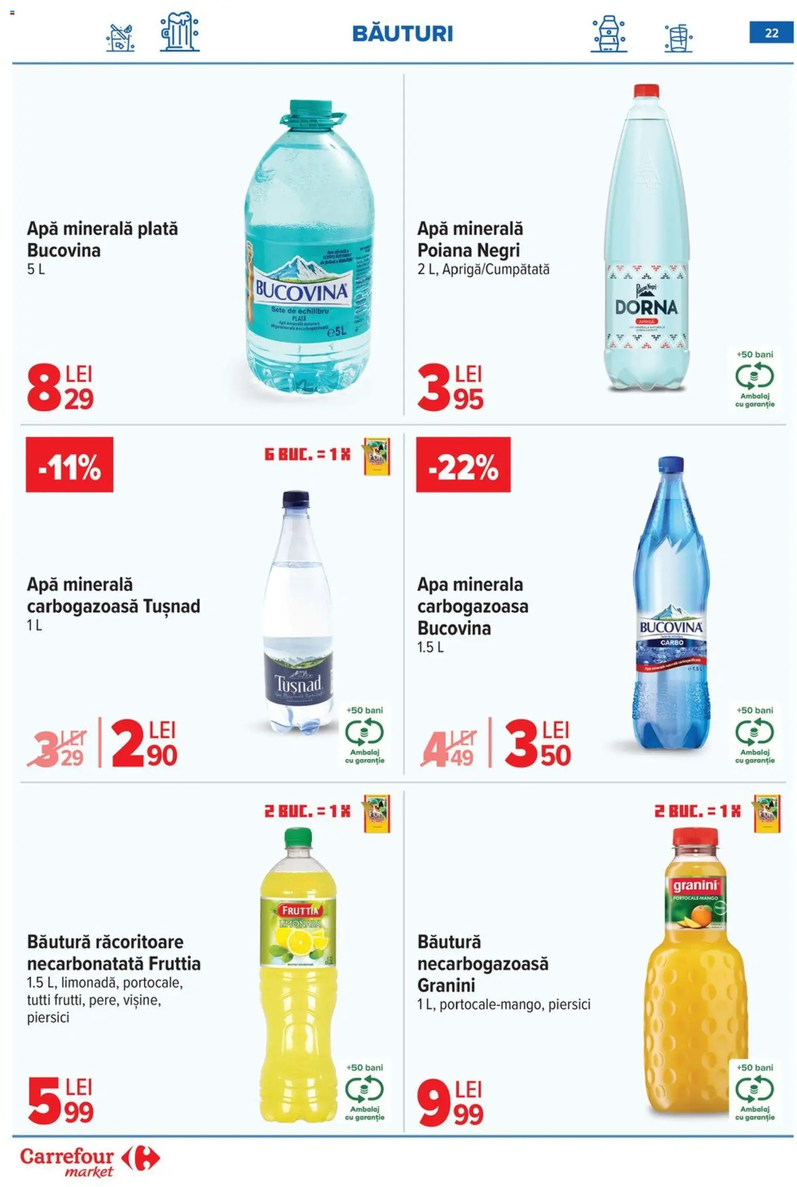 Noul catalog Carrefour – valabil de la 15.04.2026 | Pagină: 24 | Produse: Sıcak su torbası, Yazı tahtası kalemi, Apă