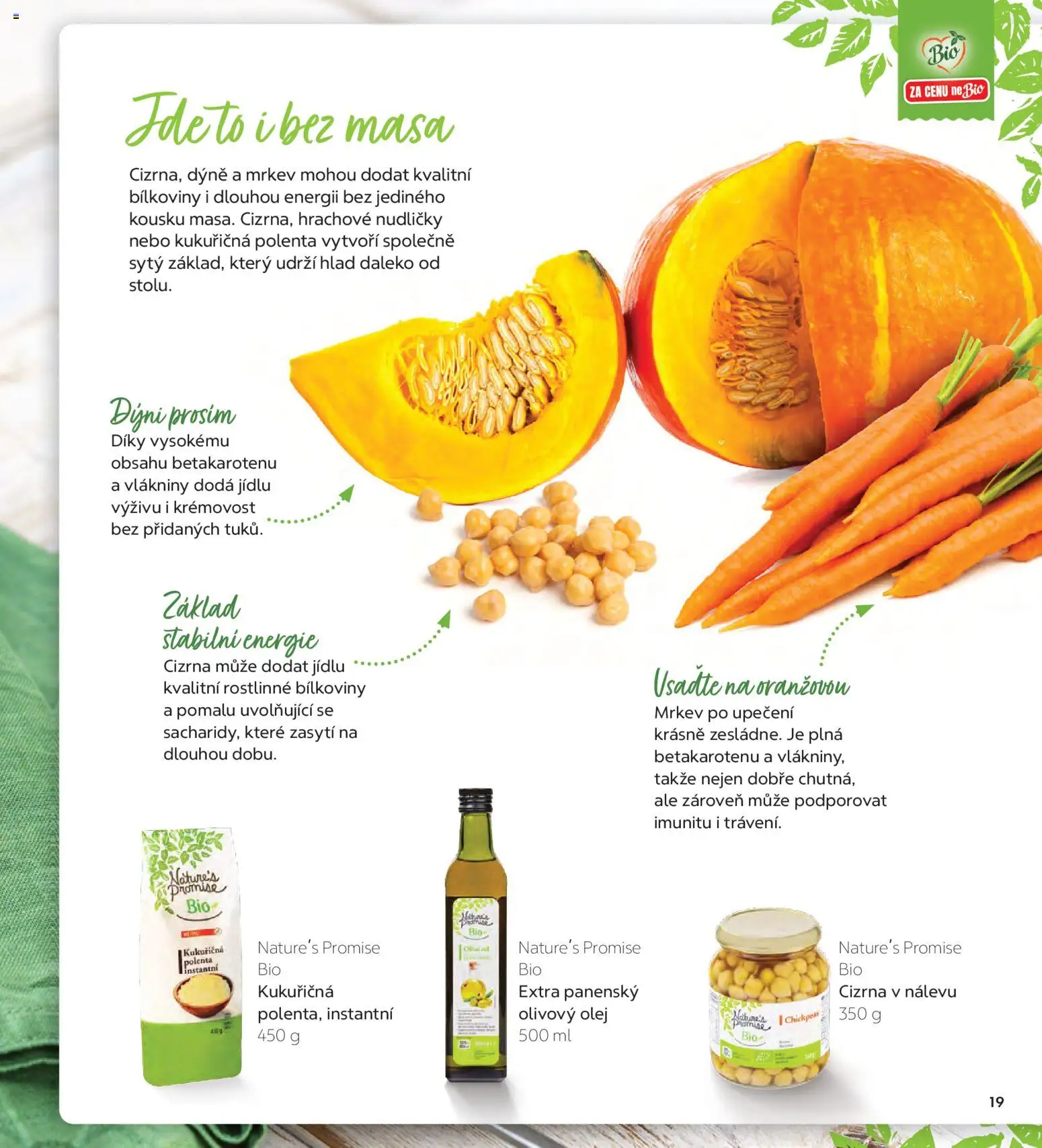 Albert magazín od 01.01.2026 | Strana: 19 | Produkty: Olivový olej, Olej, Cizrna, Dýně