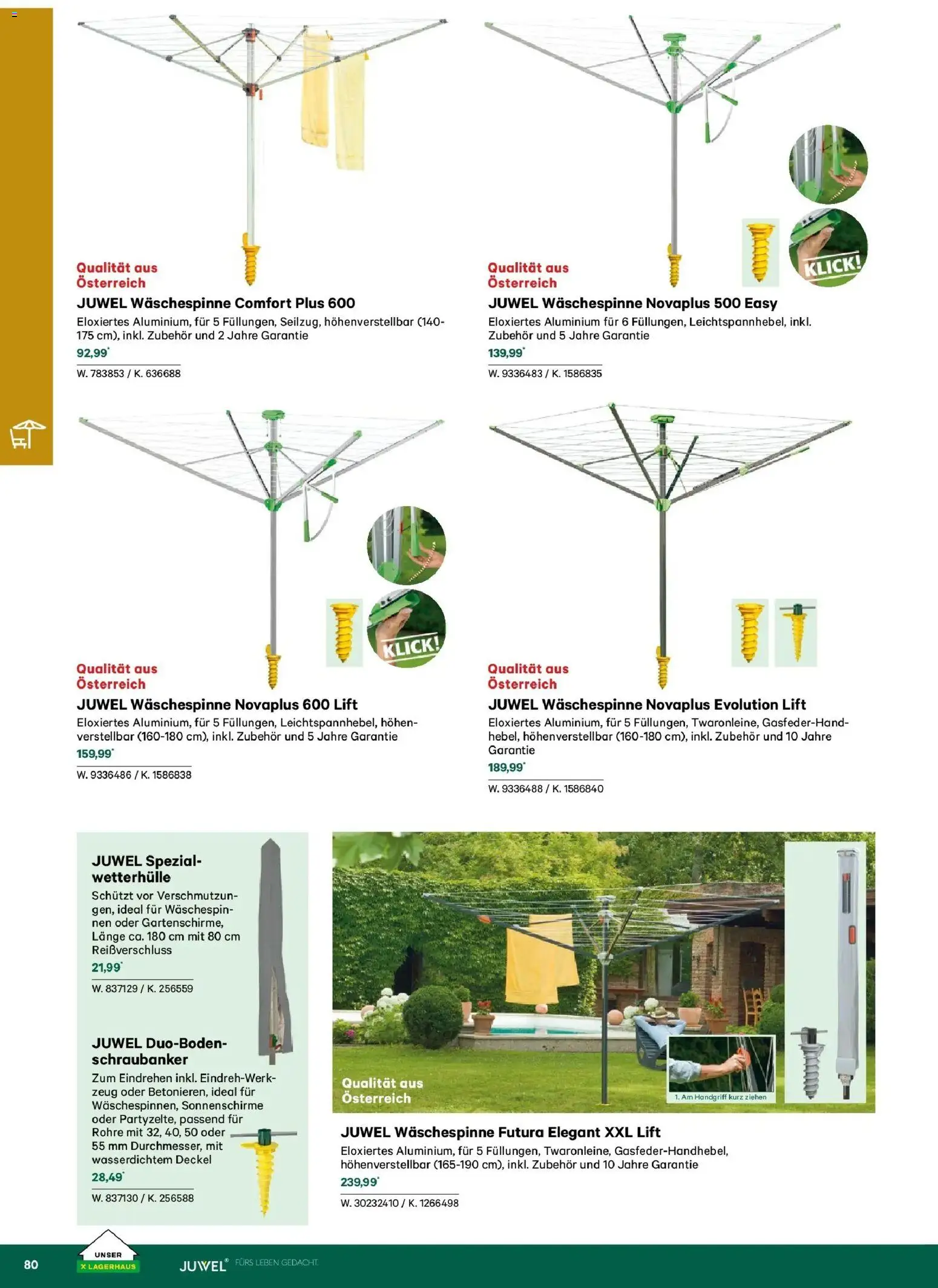 Lagerhaus Garten & Freizeit Katalog 2026 gültig ab 01.03.2026 | Seite: 80