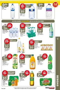 Pré-visualização Intermarché folheto válido de 16.10.2025 | Página: 33 | Produtos: Agua, Base, Sal, Sumo