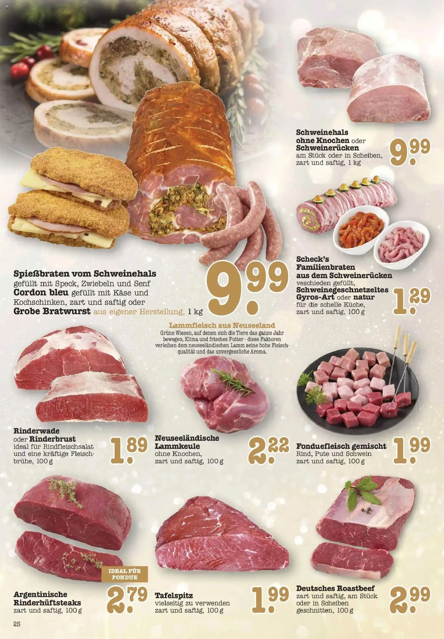 Edeka prospekt Offenbach	 – gültig ab 14.12.2025 | Seite: 2 | Produkte: Pute, Käse, Roastbeef, Zwiebeln