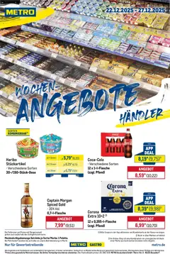 Metro - Wochen-Angebote Händler ab 22.12.2025 gültig