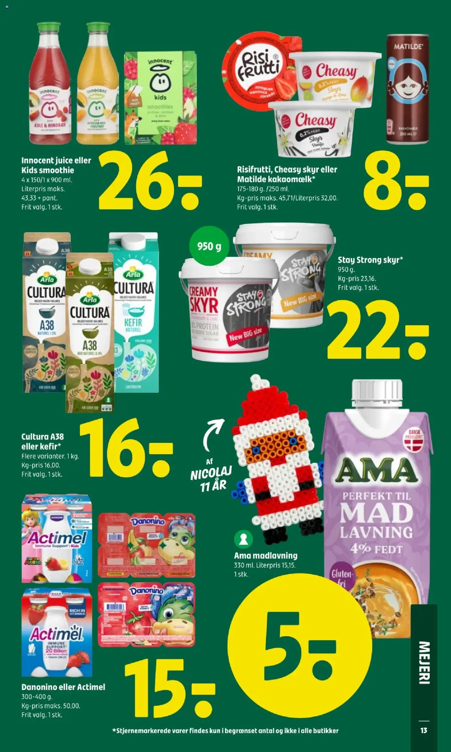 Coop 365 tilbudsavis – gyldig fra 27.11.2025 | Side: 15 | Produkter: Juice, Skyr, Hindbær, Smoothie