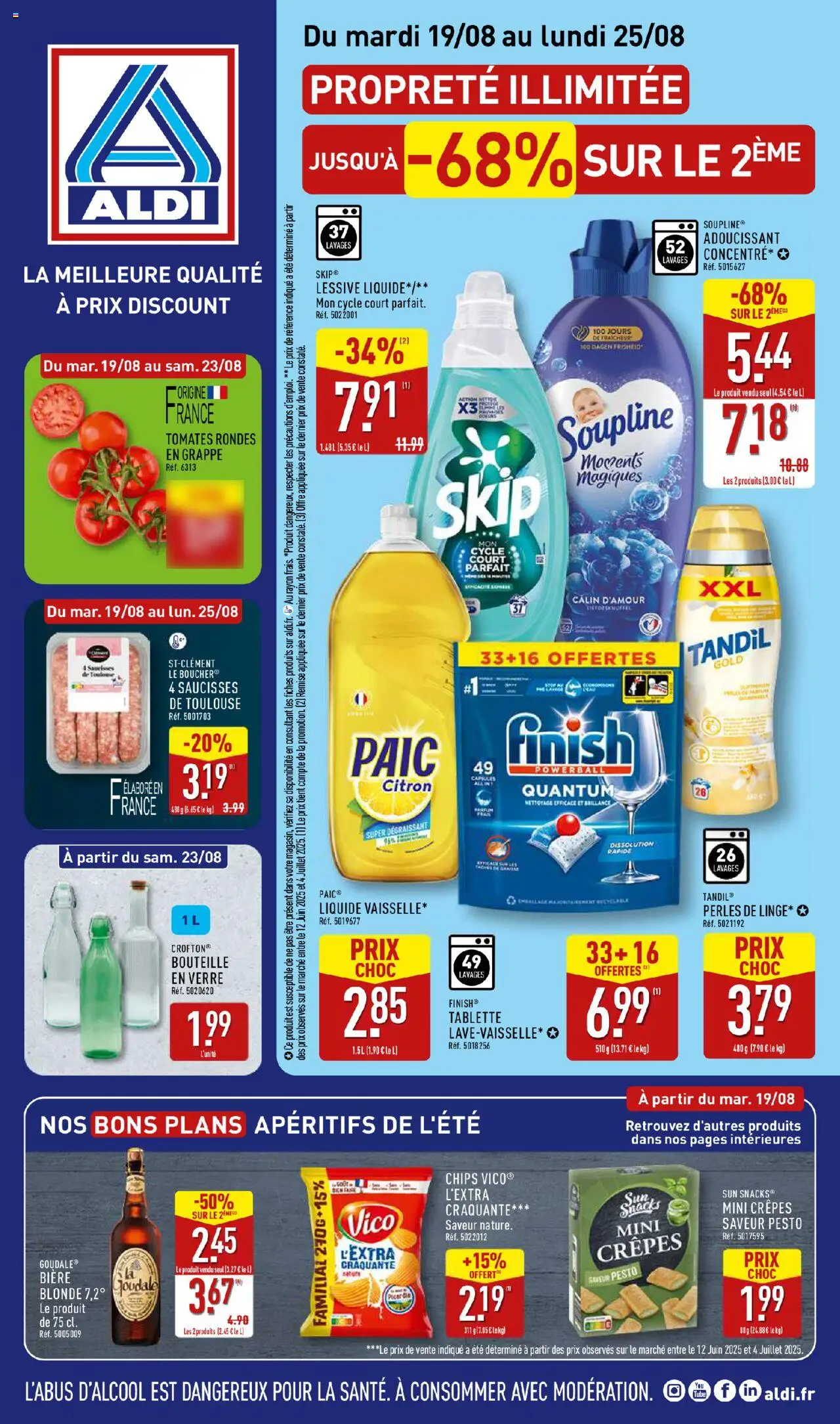  | Page: 1 | Produits: Citron, Soupline, Lessive, Chips