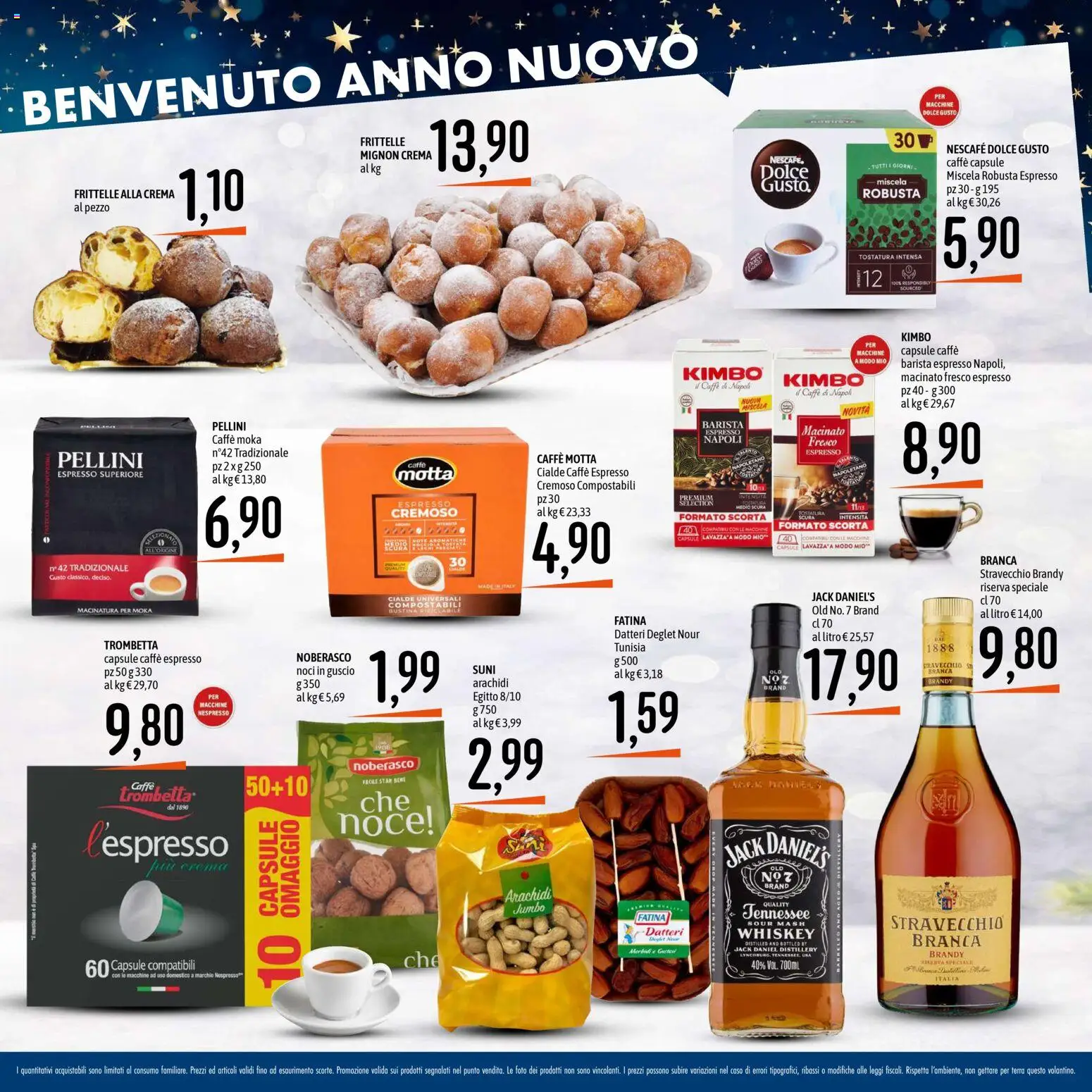 Volantino Emisfero del 28.12.2025 | Pagina: 6 | Prodotti: Caffè, Noci, Brandy, Terra
