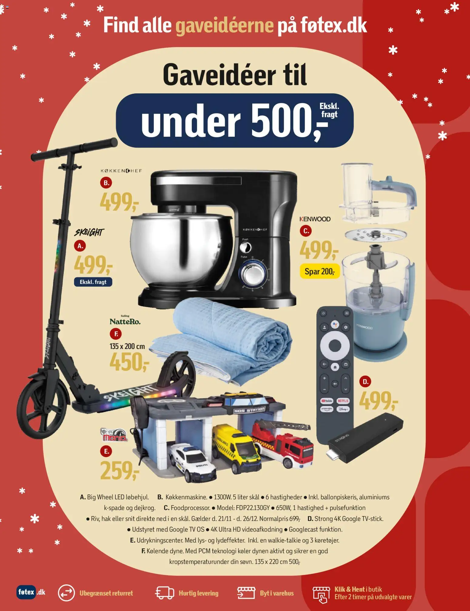 Føtex tilbudsavis – gyldig fra 21.11.2025 | Side: 6 | Produkter: TV