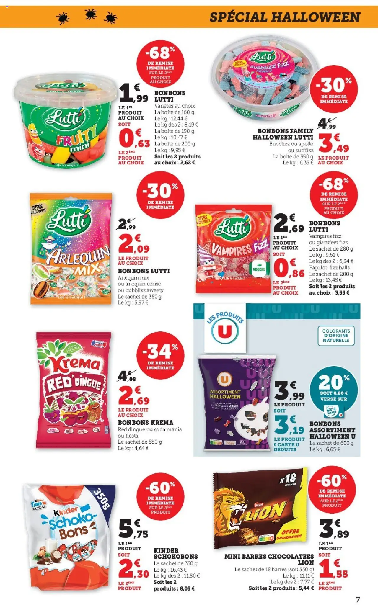 {H1} | Page: 7 | Produits: Bonbons