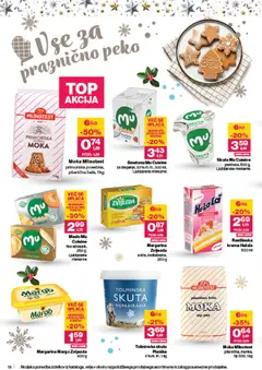 Mercator katalog akcije – veljaven od 18.12.2025 | Stran: 18 | Izdelki: Moka, Krema, Maslo, Smetana