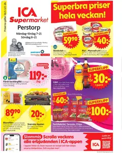 ICA Supermarket - Perstorp - Förhandsvisning av reklamblad från butik ICA Supermarket aktuell från 26.01.2026