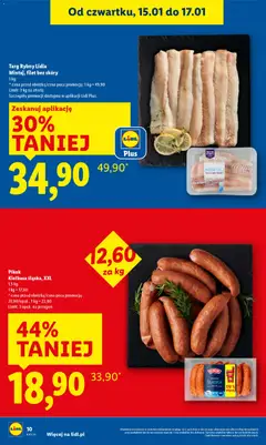 Pogląd oferty "Kiełbasa śląska, XXL, 1,5 kg" - ważna od 15.01.2026 | Strona: 10