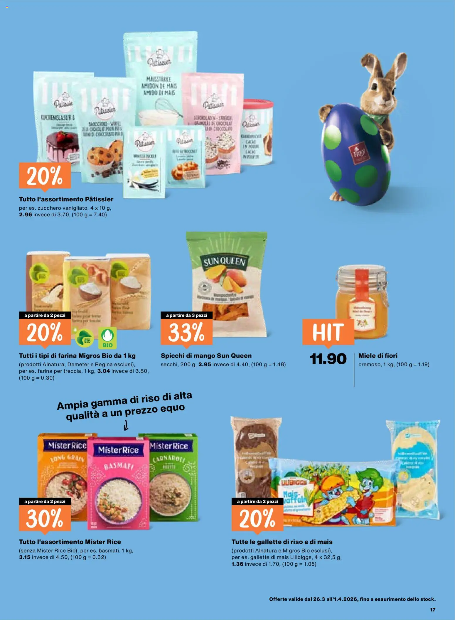 Migros aktionen IT – gültig ab 26.03.2026 | Seite: 17 | Produkte: Mango, Miele