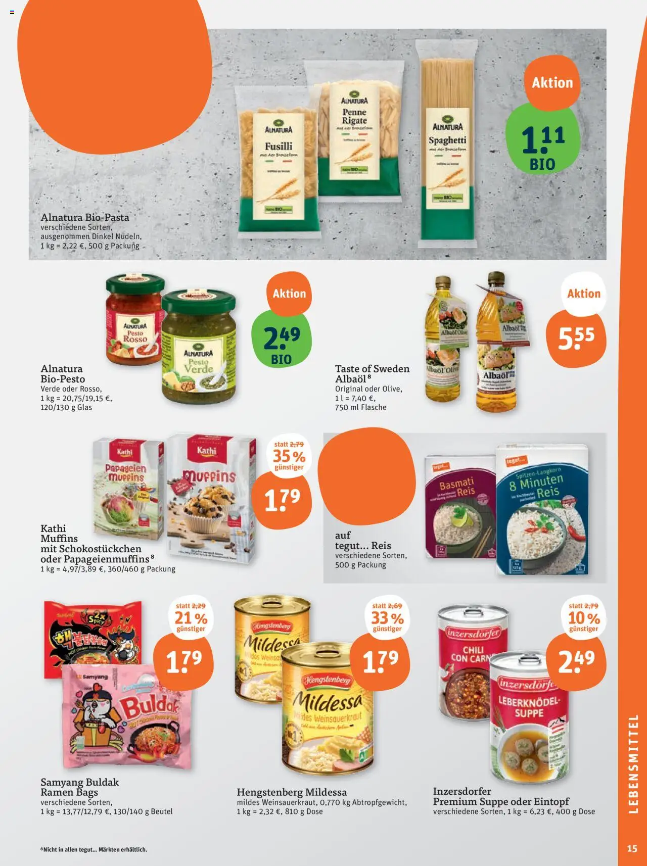 Tegut Prospekt – gültig ab 08.09.2025 | Seite: 17 | Produkte: Chili, Reis