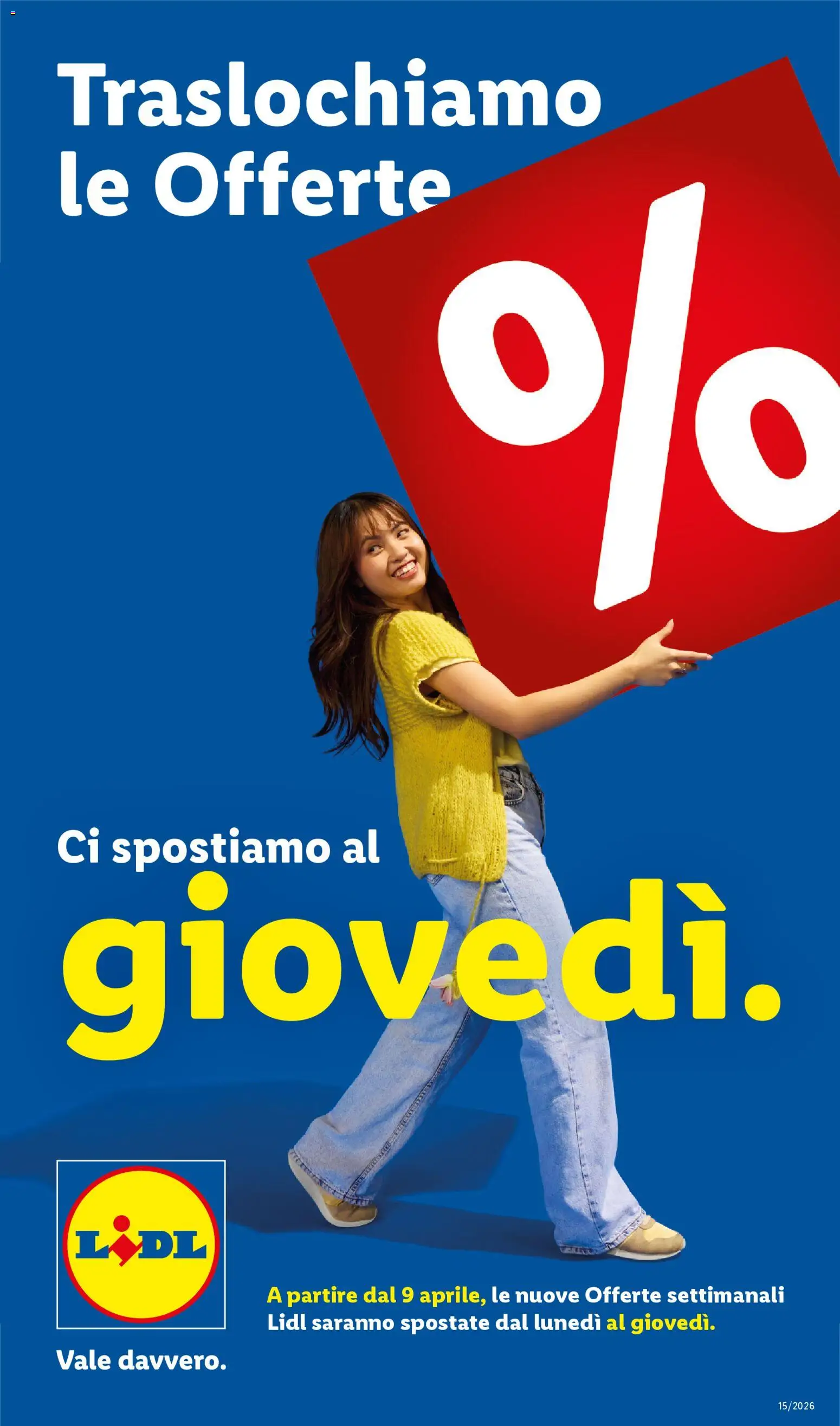 Volantino Lidl del 09.04.2026 | Pagina: 1
