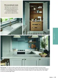 Preview of B&Q - Kitchens valid from 16.12.2025 | Page: 37 | Products: Floor, Worktop, Knob, Laminate worktop
