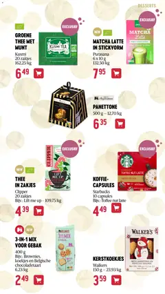 KOFFIE-CAPSULES, Starbucks 10 capsules Bijv.: Toffee nut latte - Voorbeeld van een folder van Delhaize, geldig van 13.11.2025 | Pagina: 51