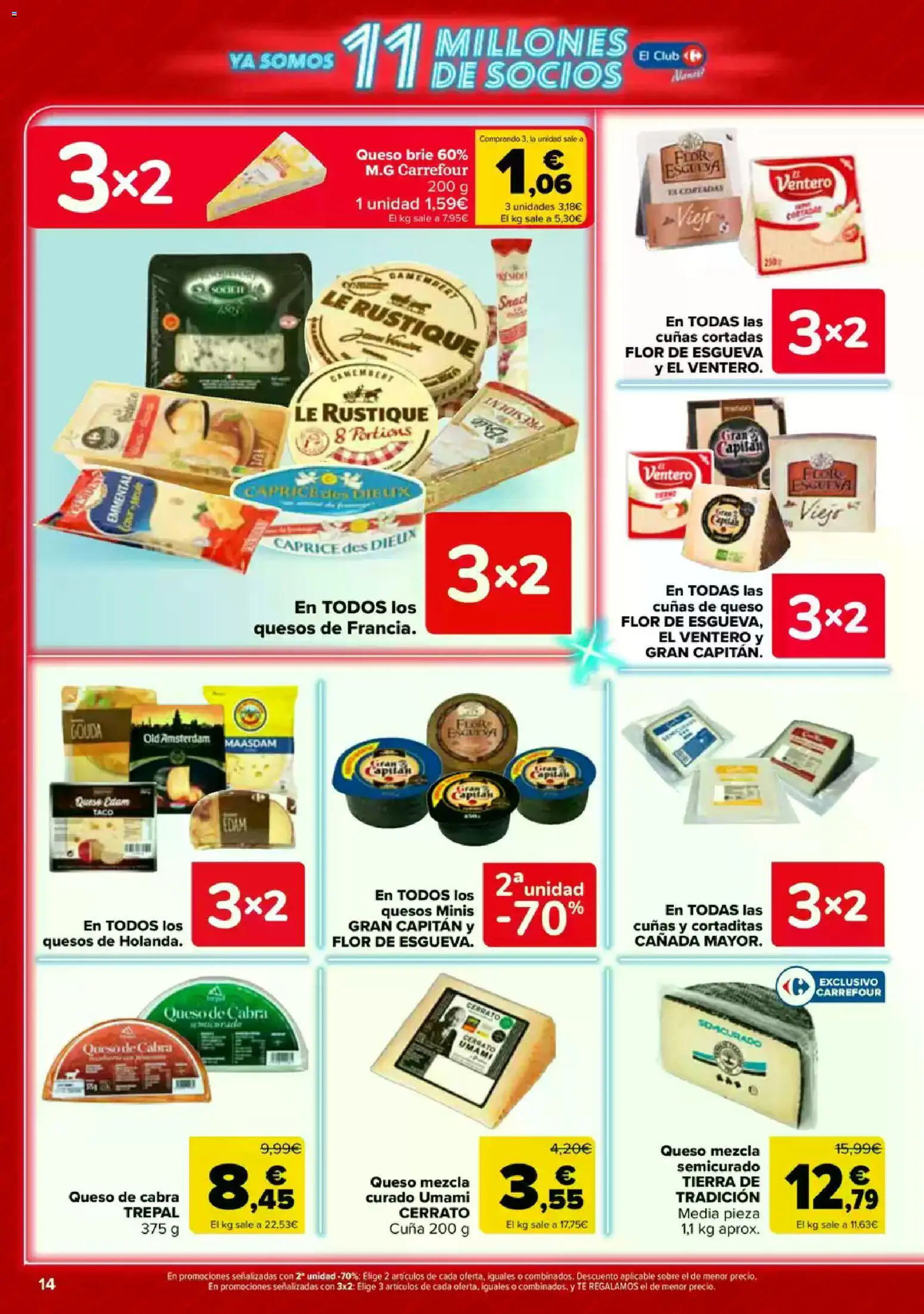Carrefour folleto │ válido desde el 23.04.2026 | Página: 14 | Productos: Queso, Té, Cuna