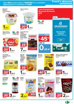 Anteprima del volantino Carrefour Express - Torino catalogo valido a partire dal 20.11.2025 | Pagina: 5 | Prodotti: Yogurt, Frutta, Agrumi, Alluminio
