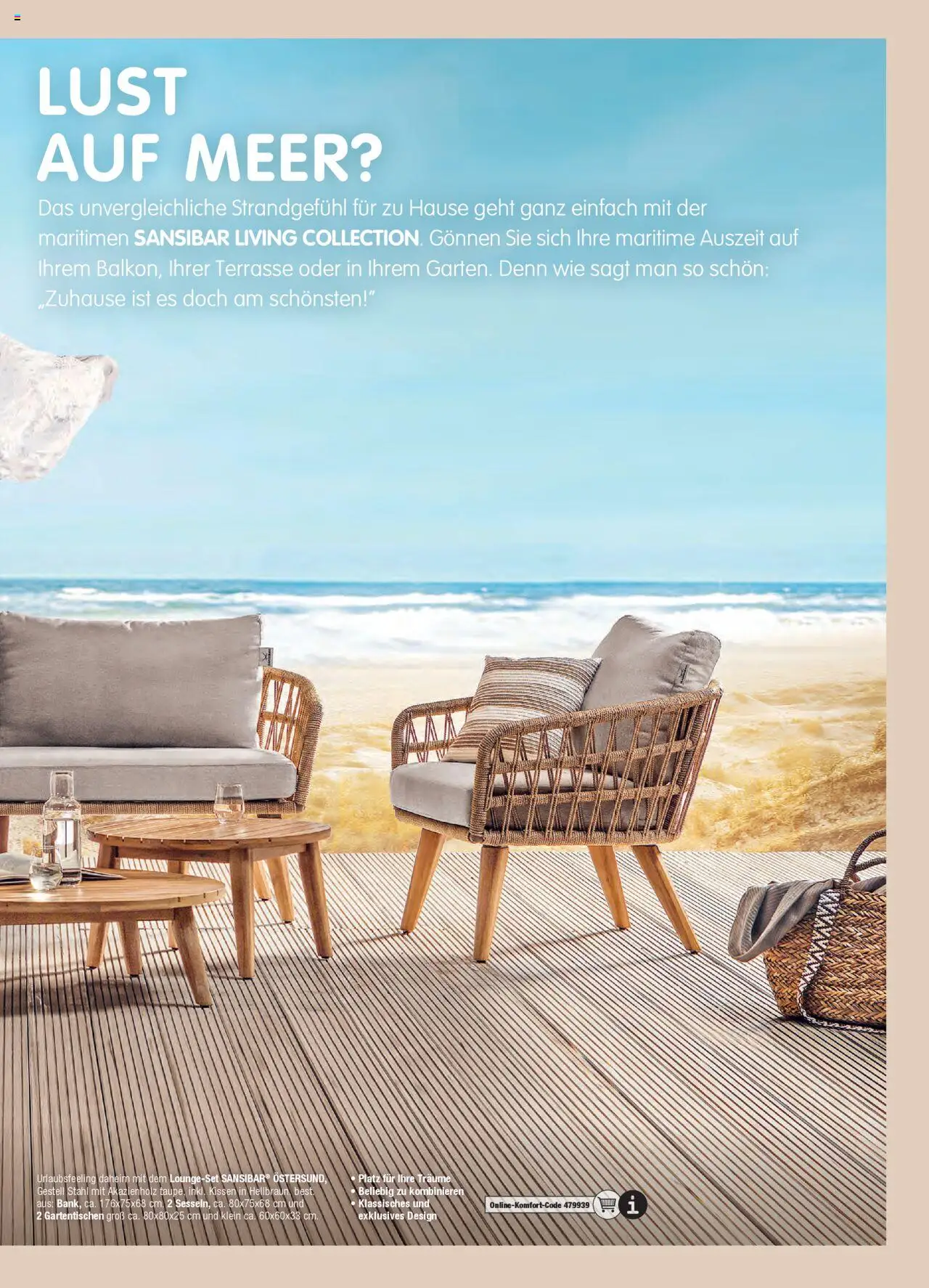 Ostermann Sansibar Living  – gültig ab 01.01.2025 | Seite: 31 | Produkte: Kissen