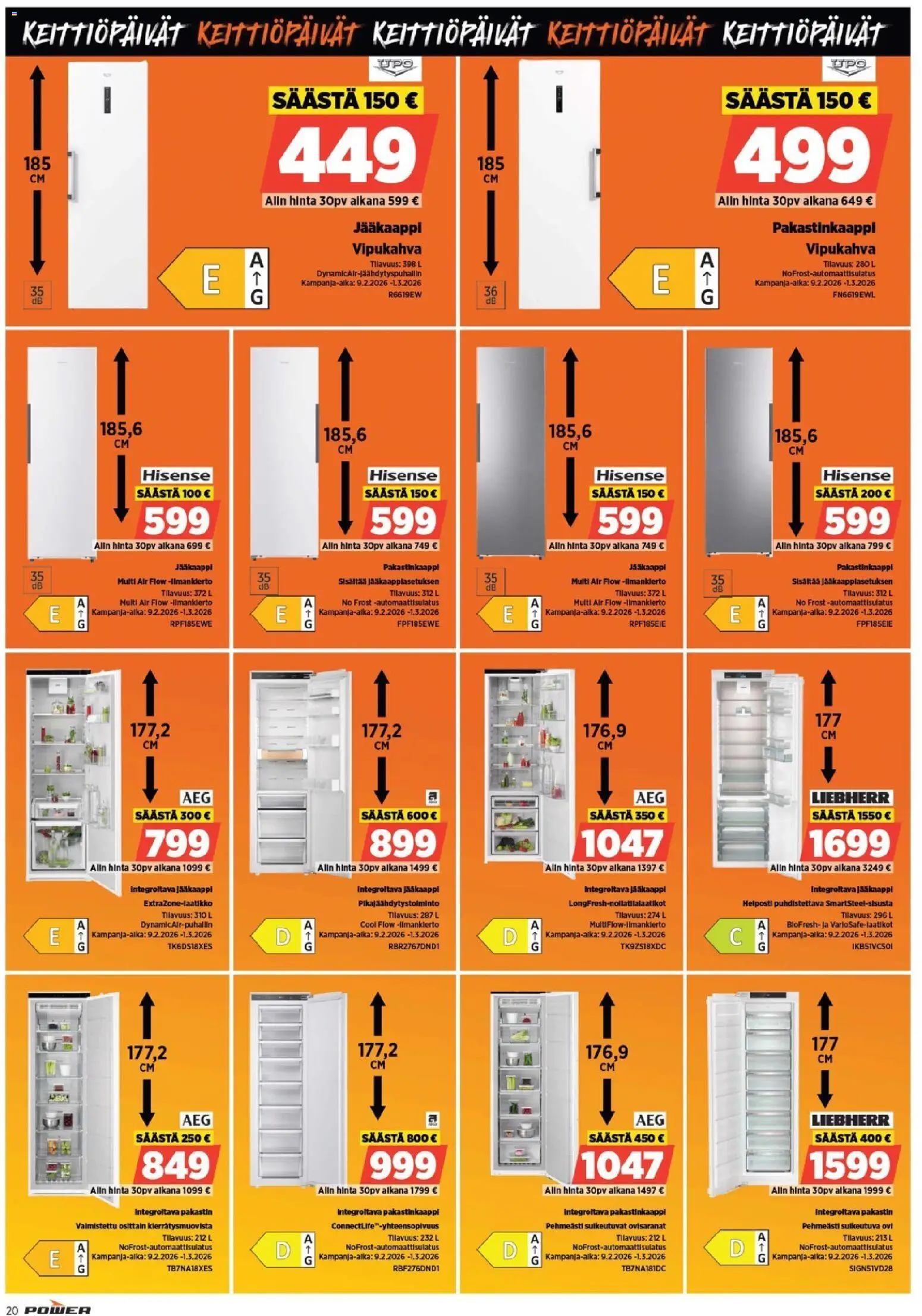 Power - POWER HINTAAN Viikon mainoslehti – voimassa 12.02.2026 alkaen | Sivu: 20