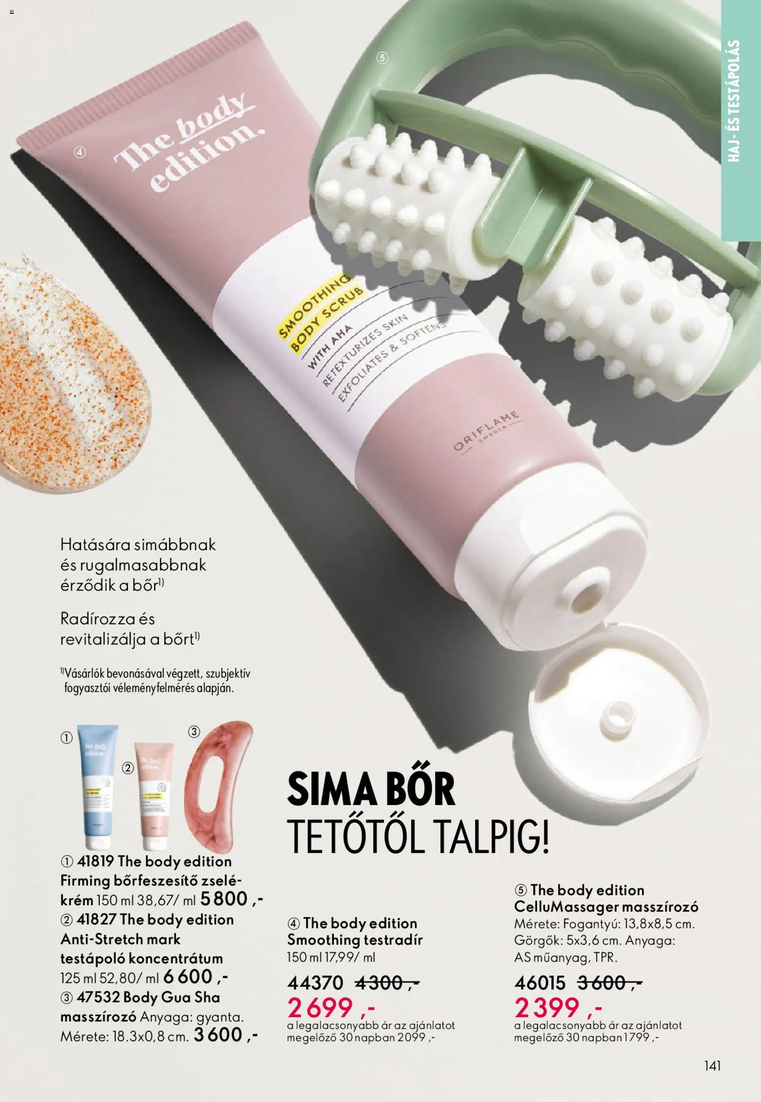 Oriflame akciós ujság - amely érvényes a következő dátumtól: 03.12.2025 | Oldal: 141 | Termékek: Body, Bor, Testápoló