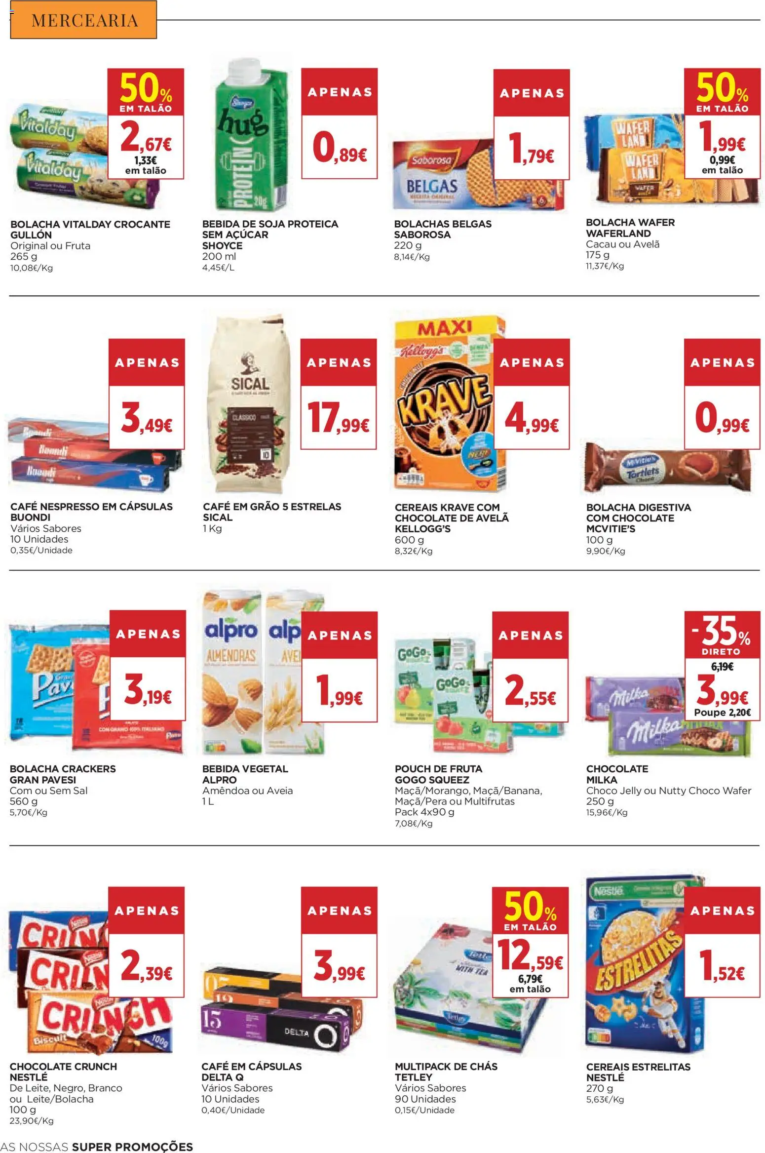 El Corte Ingles folheto │ válido de 01.01.2026 | Página: 14 | Produtos: Soja, Delta q, Bolachas, Chocolate