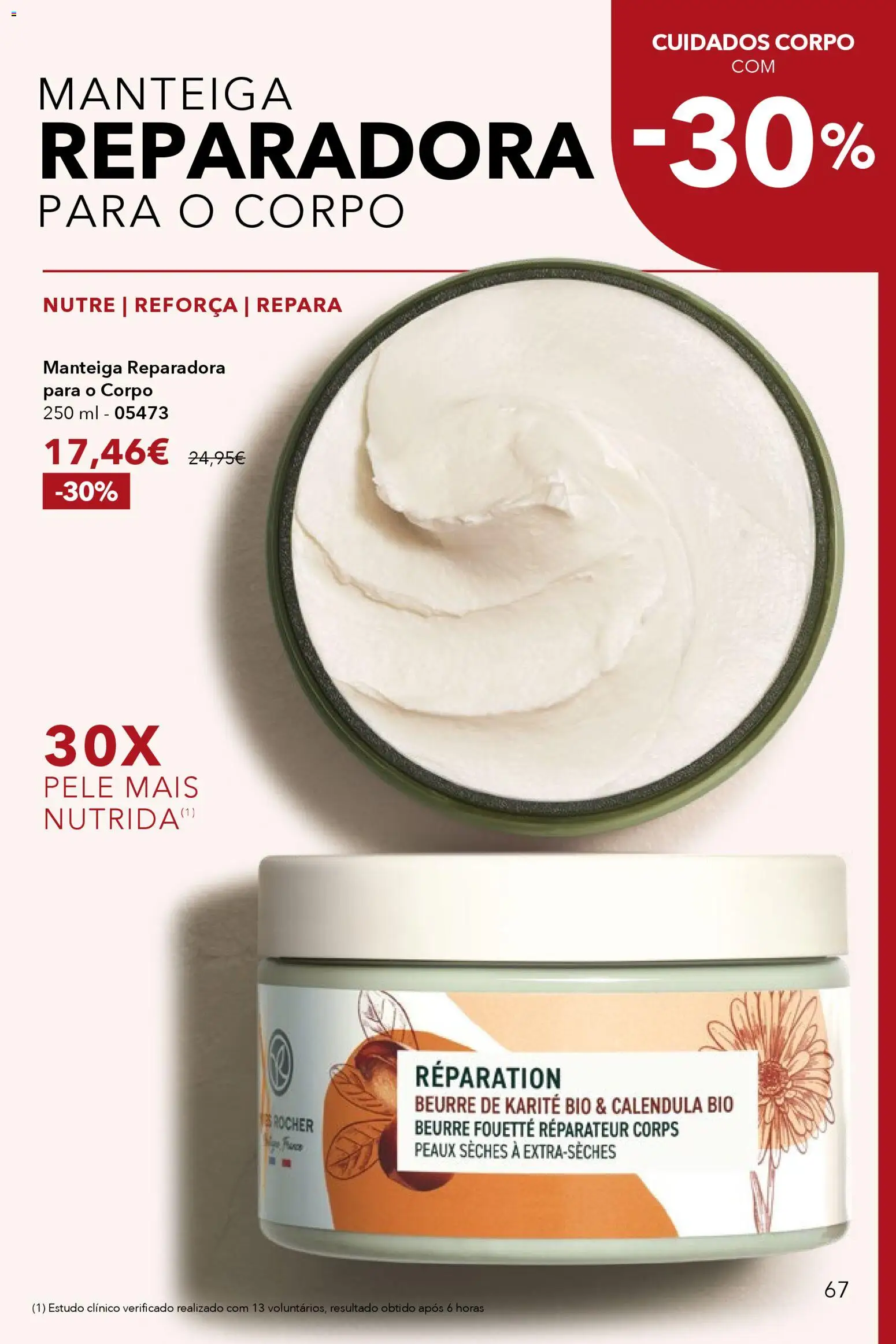 Yves Rocher catálogo 1 │ válido de 31.12.2025 | Página: 67 | Produtos: Manteiga