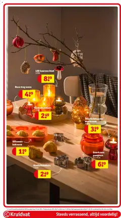 LED kaarsen blad, 3-PAK - Voorbeeld van een folder van Kruidvat, geldig van 06.10.2025 | Pagina: 73