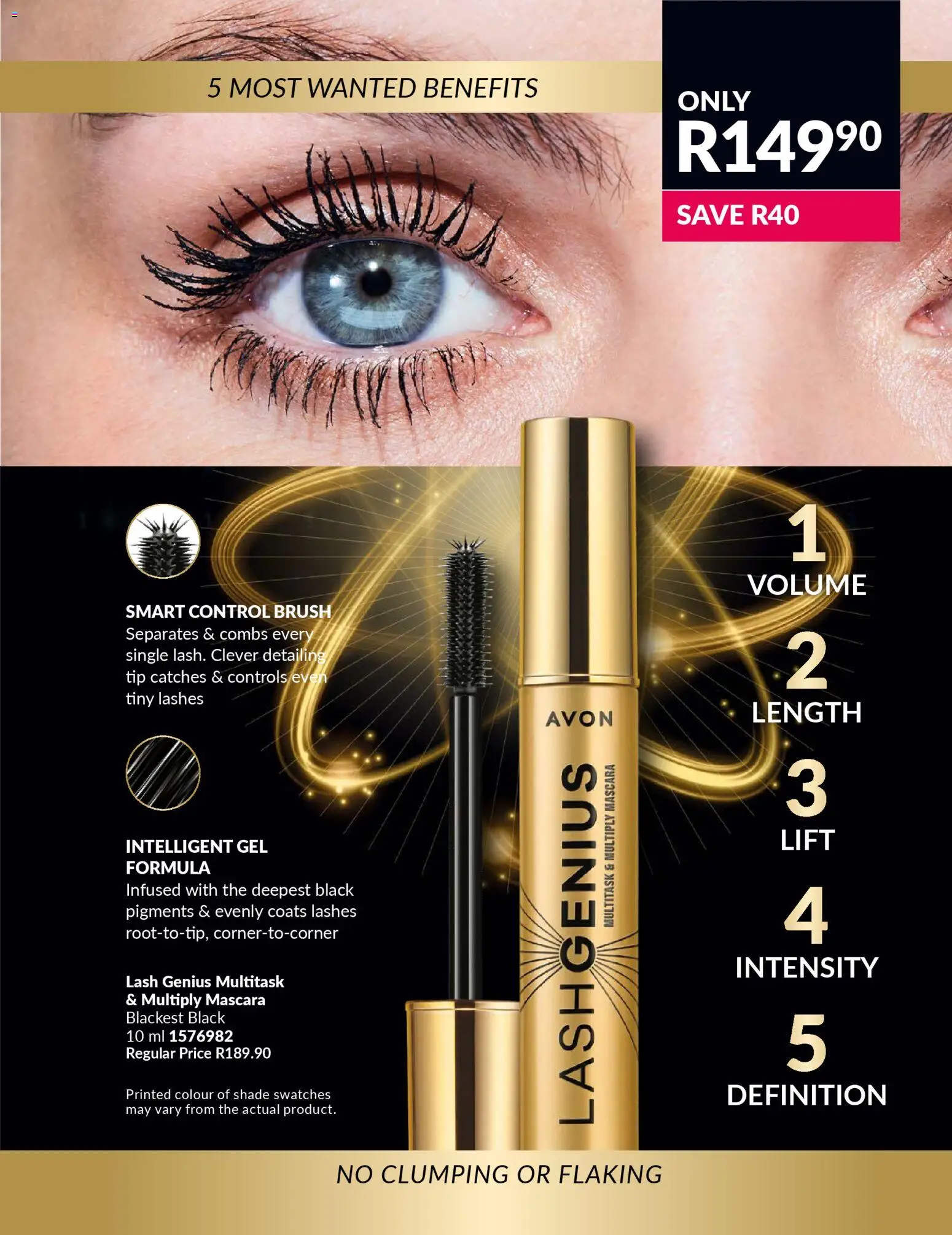 New Avon catalogue – valid from 31.01.2026 | Page: 41 | Products: Brush, Mascara