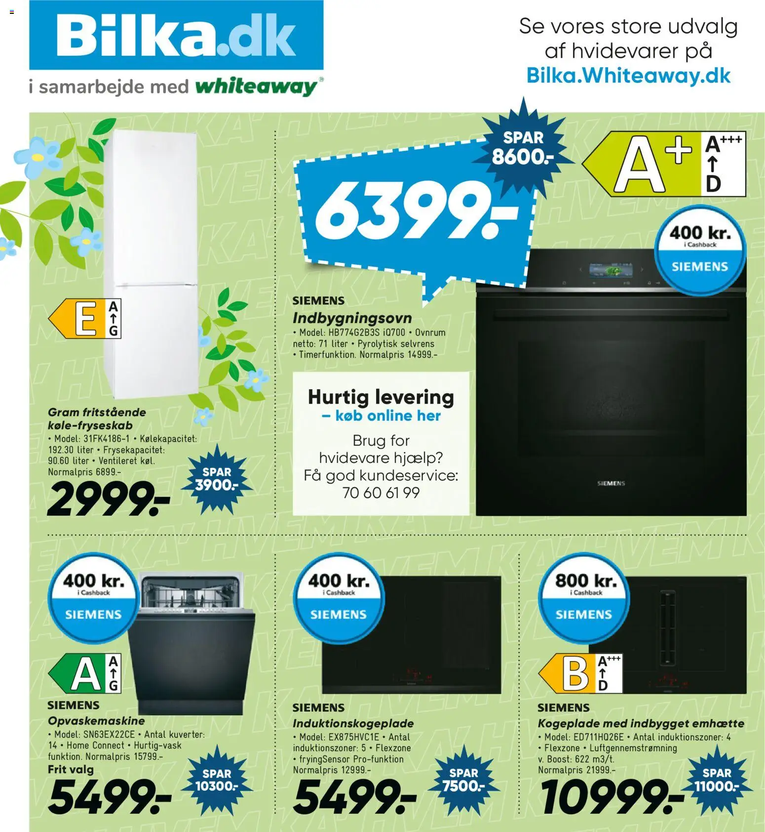 Bilka tilbudsavis – gyldig fra 17.04.2026 | Side: 49 | Produkter: Opvaskemaskine, Kogeplade